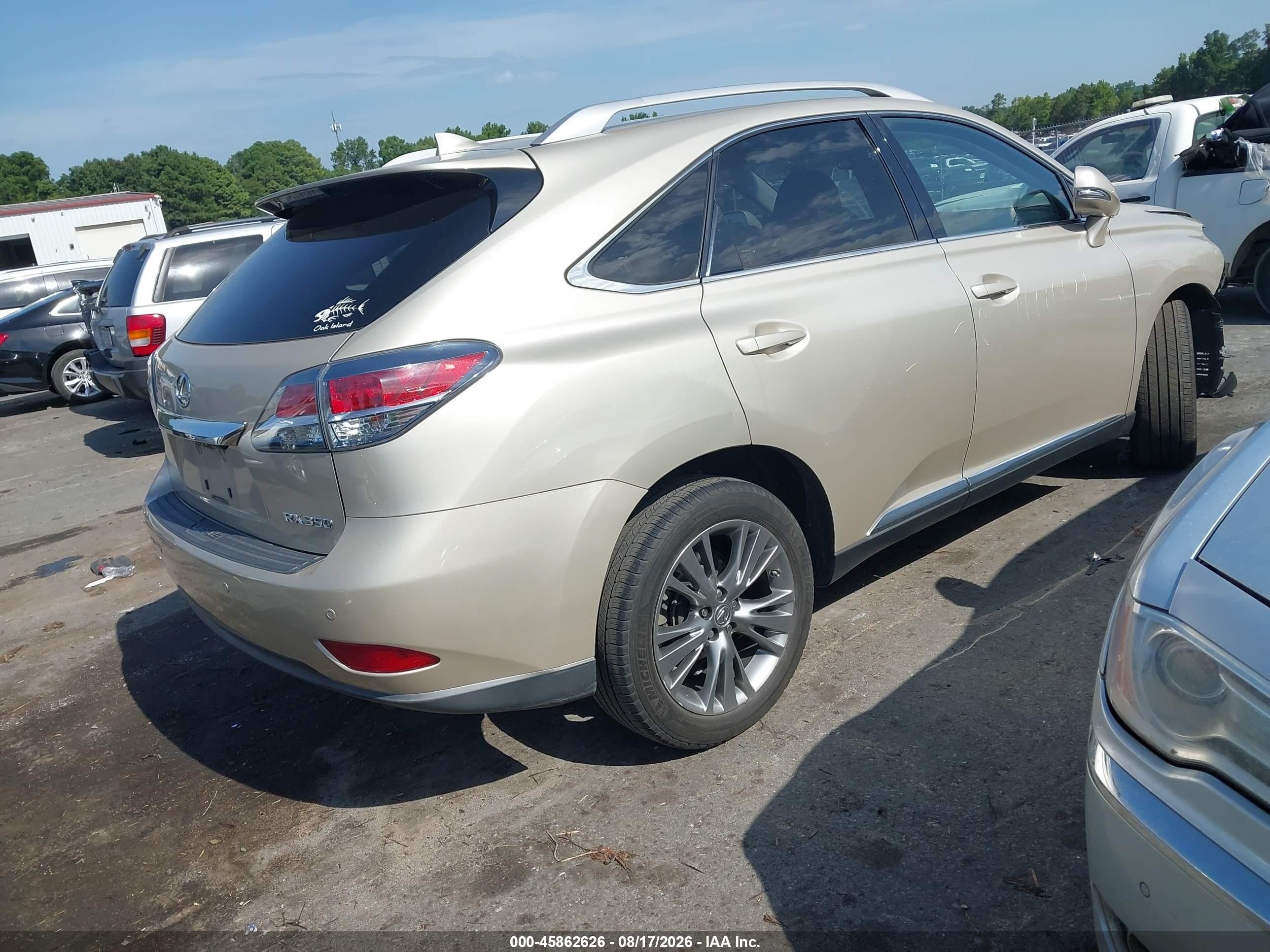 2014 Lexus Rx 350   Champagne vin: JTJZK1BA5E2417975