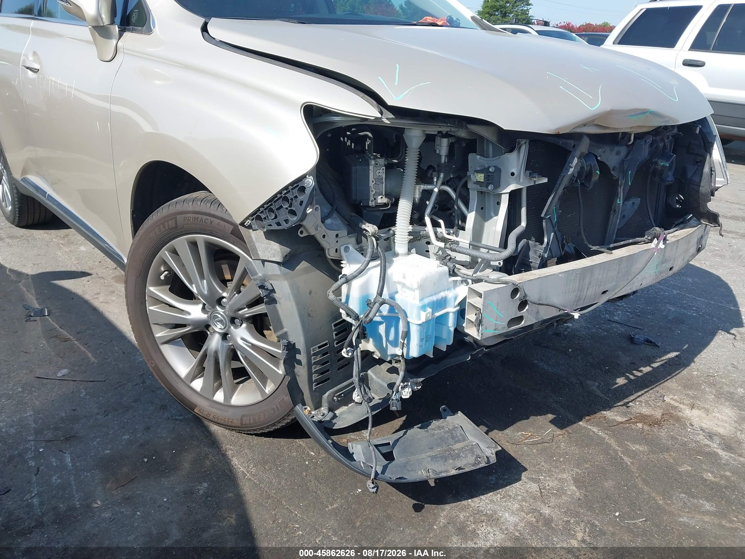 2014 Lexus Rx 350   Champagne vin: JTJZK1BA5E2417975