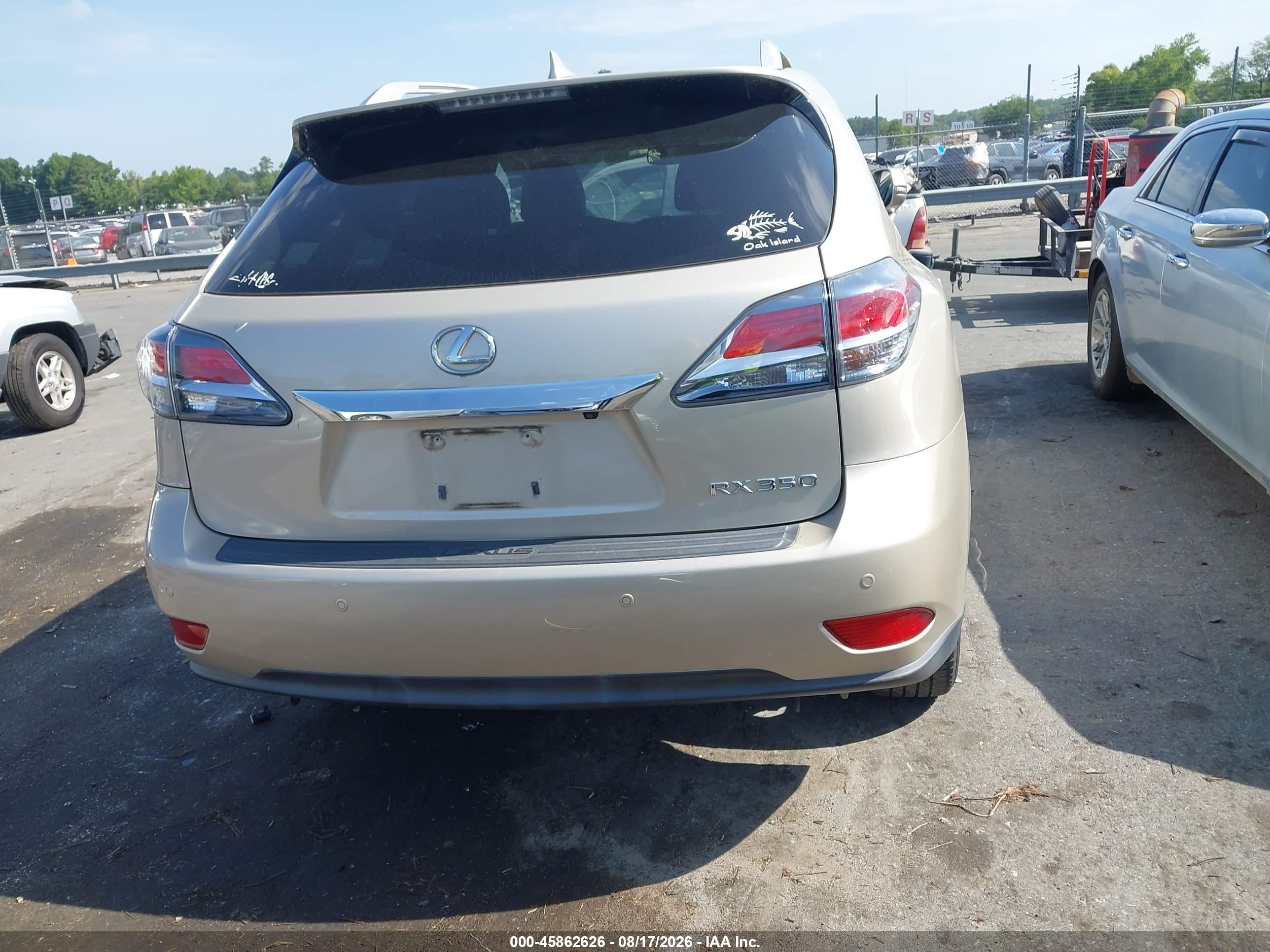 2014 Lexus Rx 350   Champagne vin: JTJZK1BA5E2417975