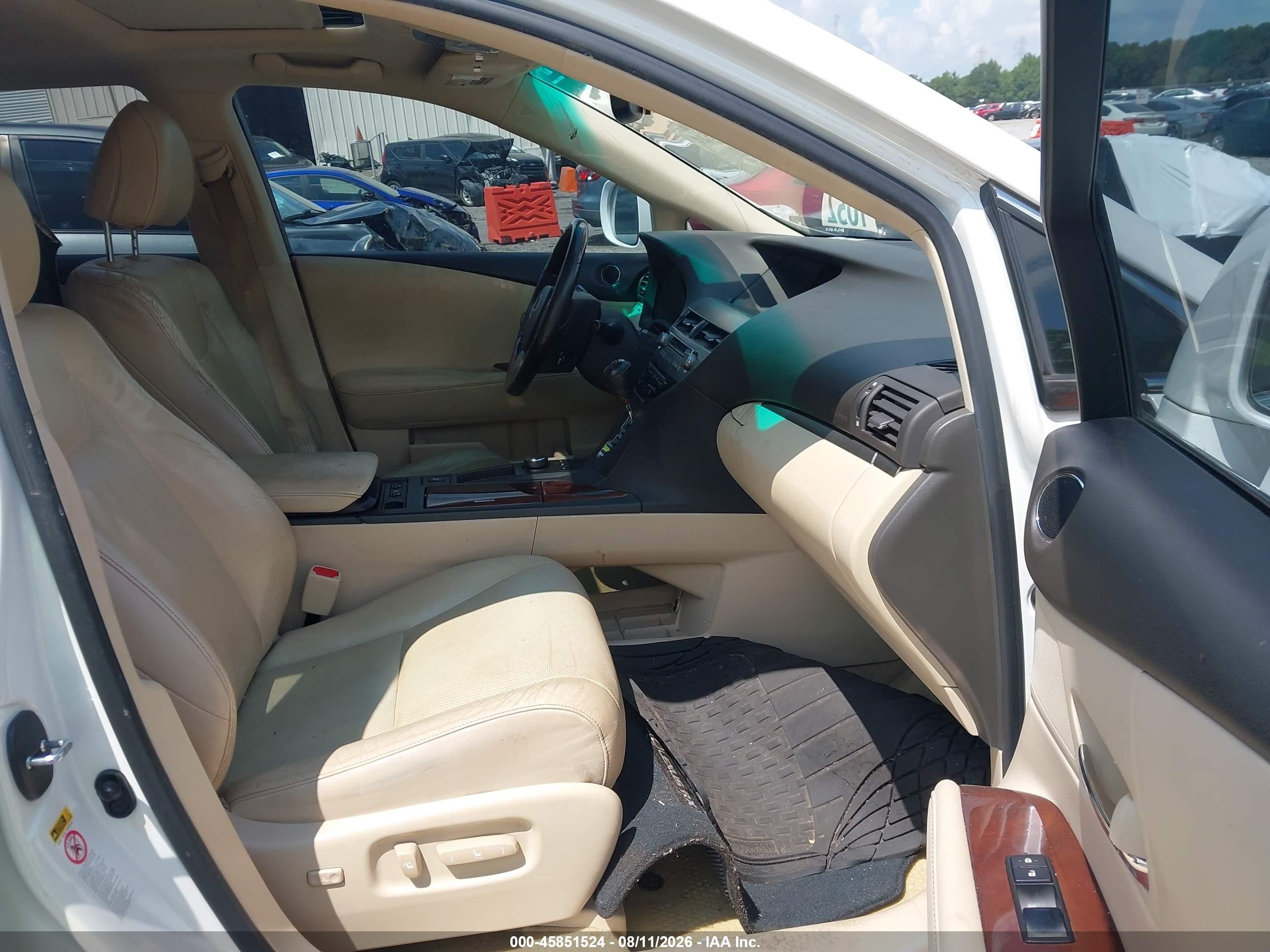 2015 Lexus Rx 350 White vin: JTJZK1BA5F2422708