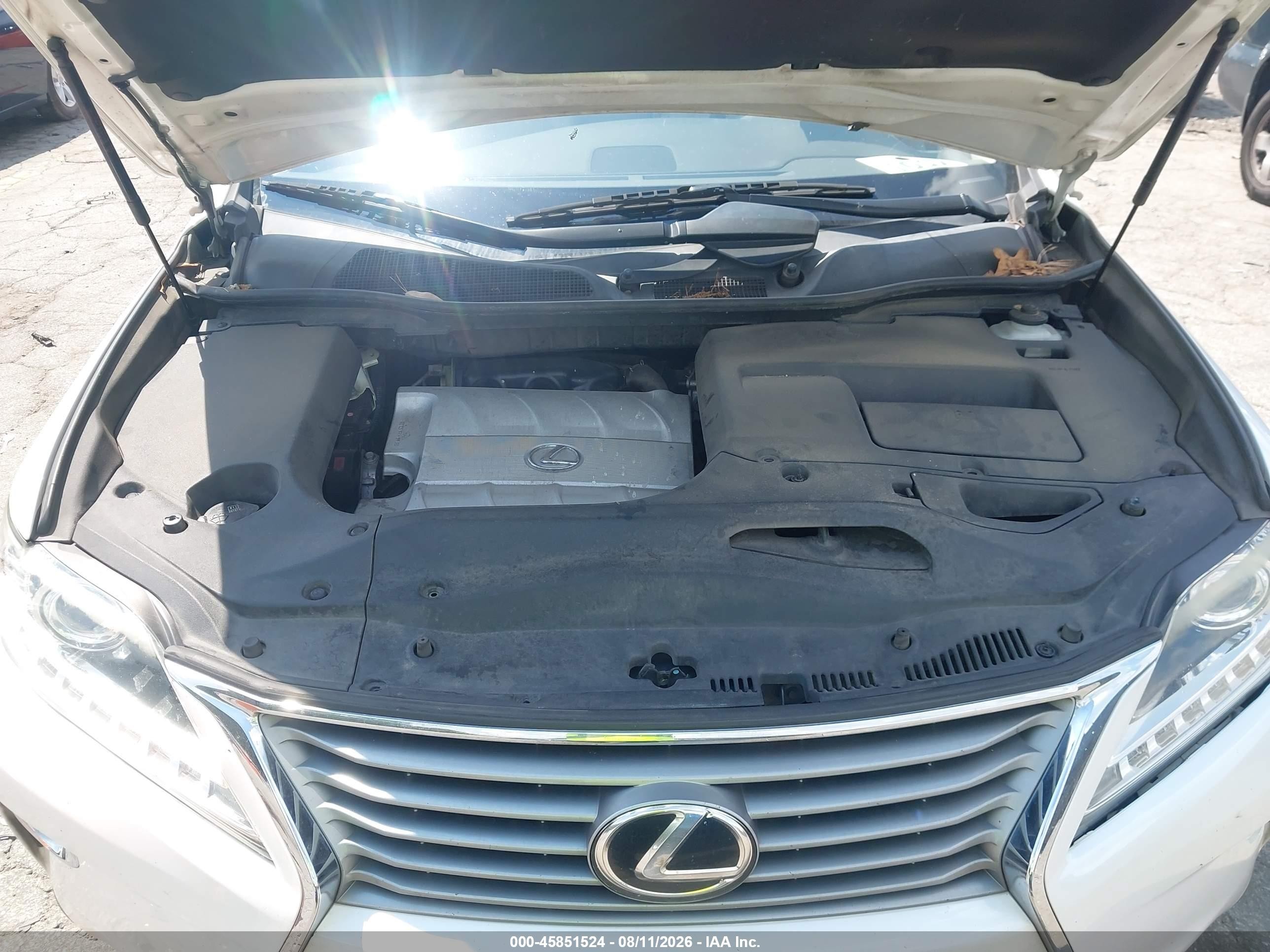 2015 Lexus Rx 350 White vin: JTJZK1BA5F2422708