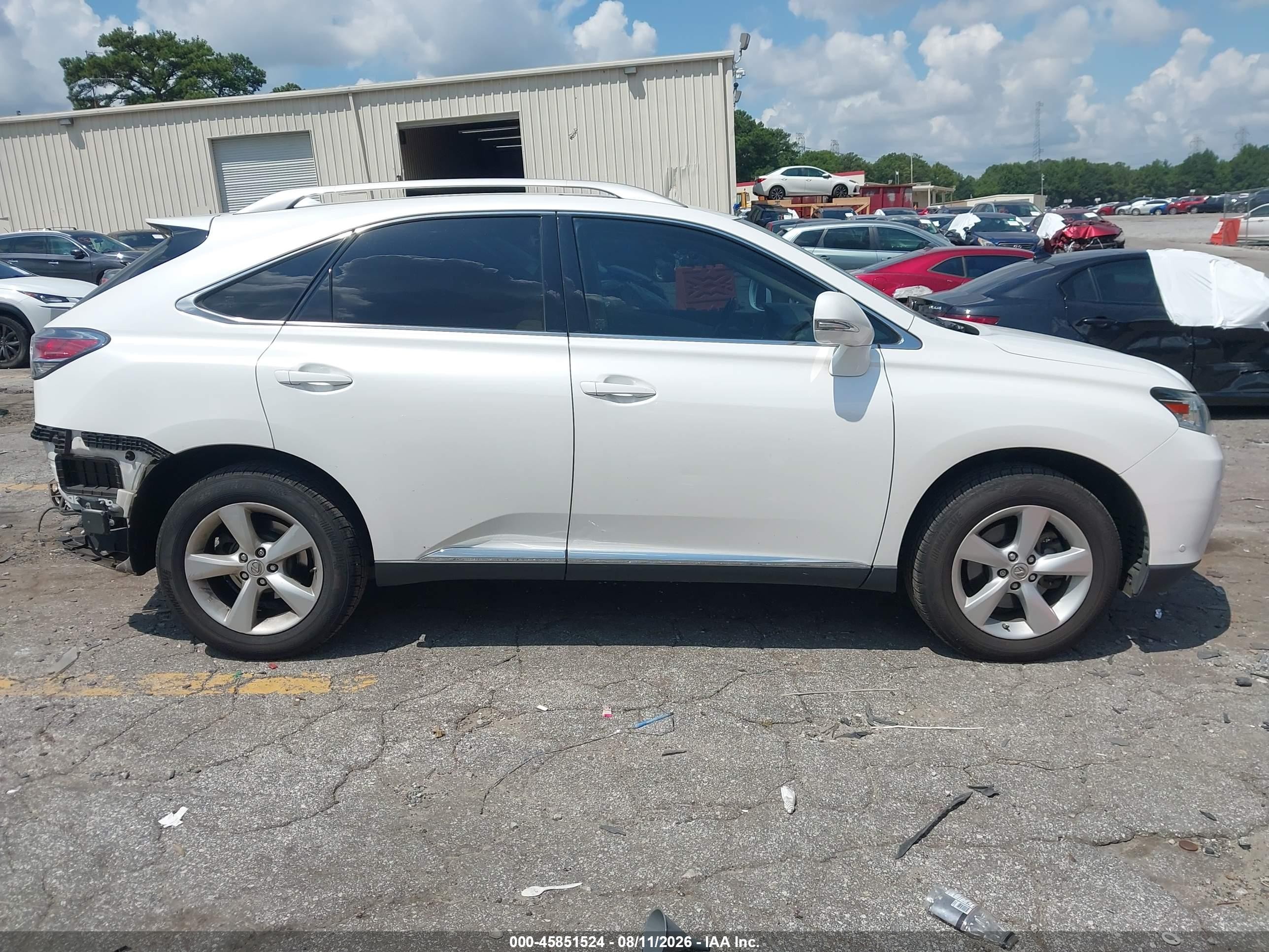 2015 Lexus Rx 350 White vin: JTJZK1BA5F2422708