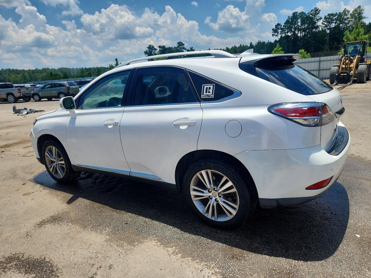 2015 Lexus Rx 350 White vin: JTJZK1BA5F2423566