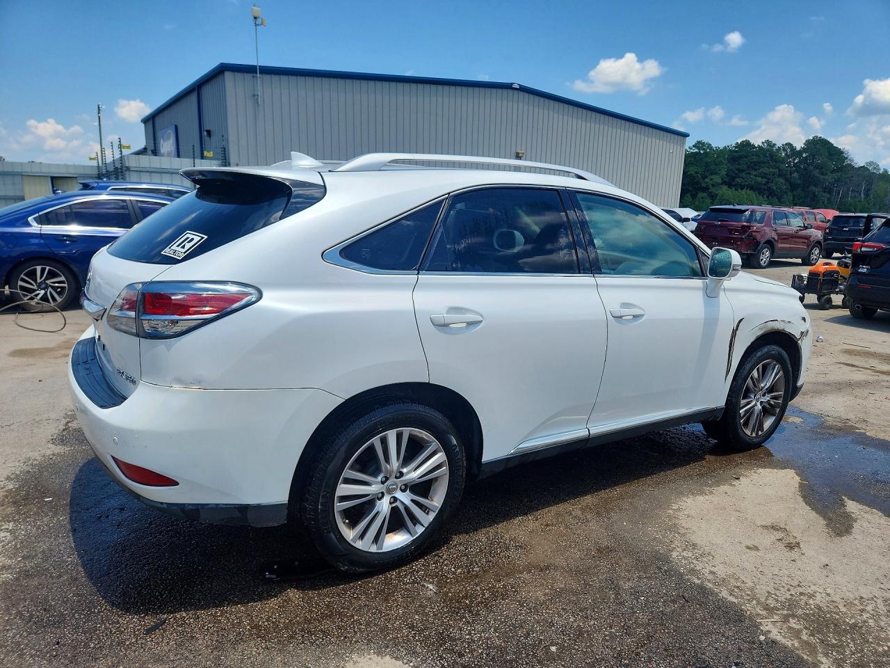 2015 Lexus Rx 350 White vin: JTJZK1BA5F2423566