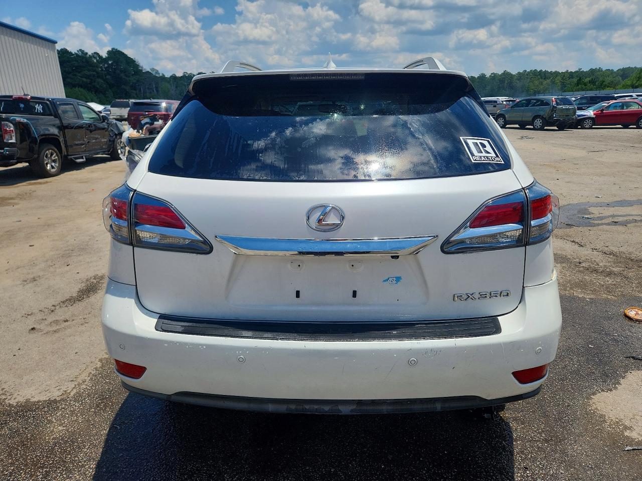 2015 Lexus Rx 350 White vin: JTJZK1BA5F2423566