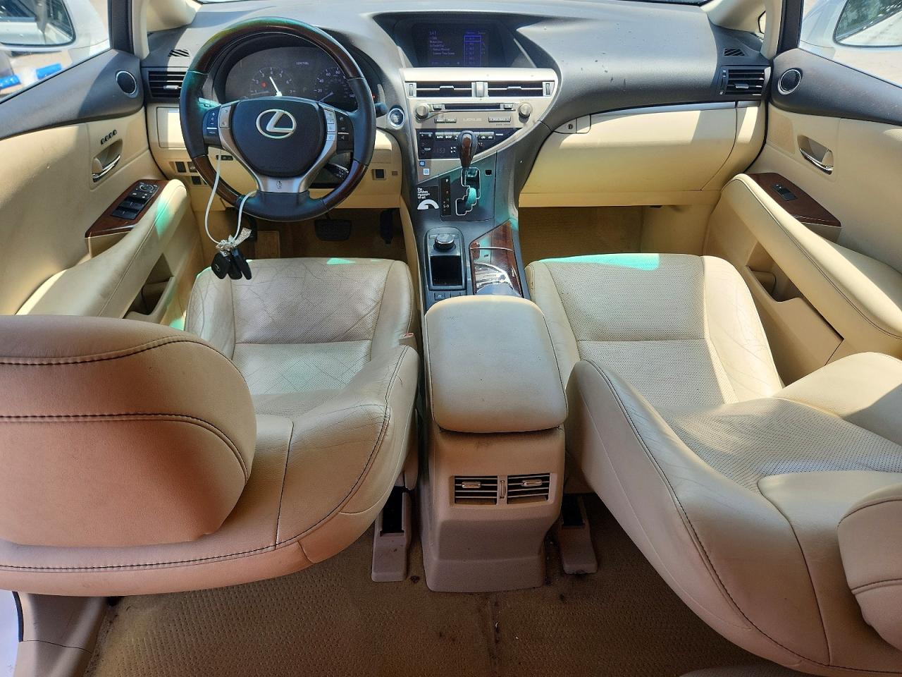 2015 Lexus Rx 350 White vin: JTJZK1BA5F2423566