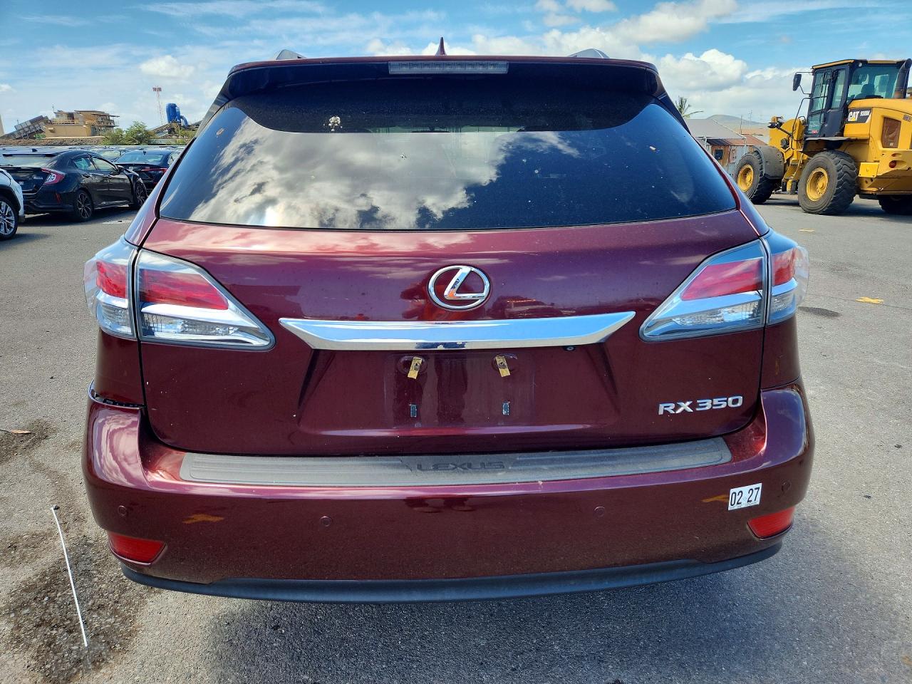2015 Lexus Rx 350 Maroon vin: JTJZK1BA5F2423891