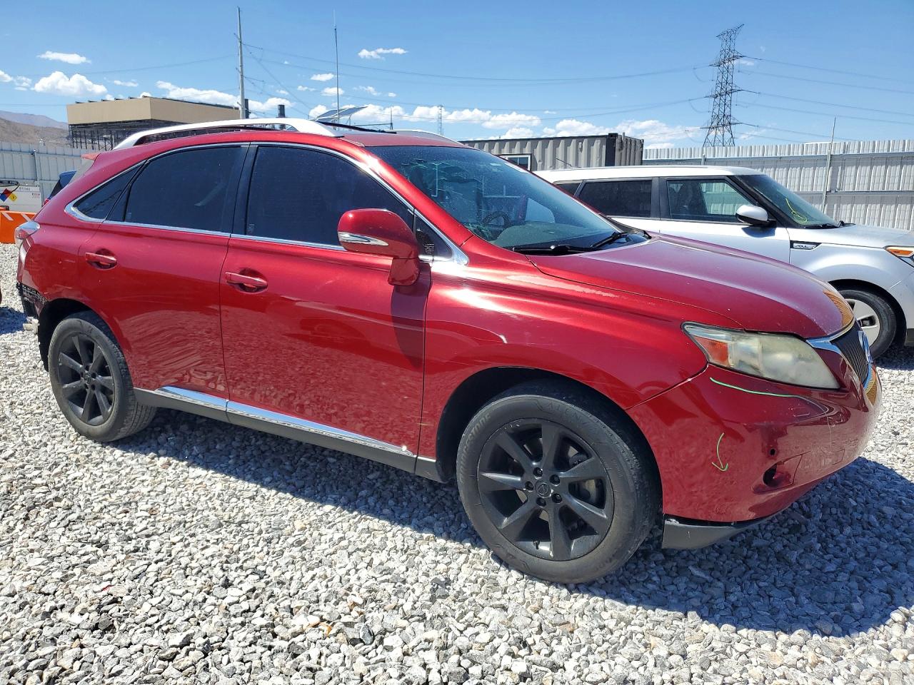 2010 Lexus Rx 350 Red vin: JTJZK1BA6A2002013