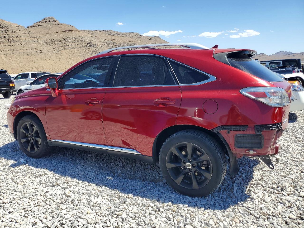 2010 Lexus Rx 350 Red vin: JTJZK1BA6A2002013