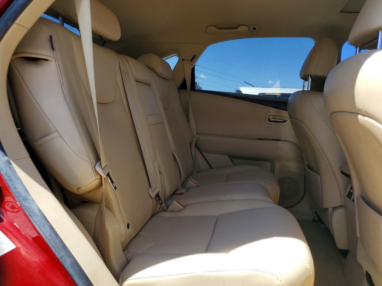 2010 Lexus Rx 350 Red vin: JTJZK1BA6A2002013