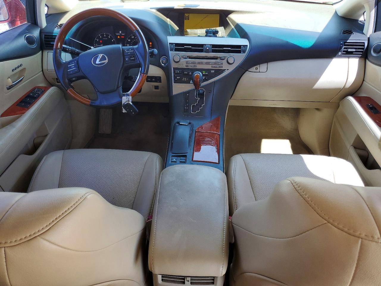 2010 Lexus Rx 350 Red vin: JTJZK1BA6A2002013