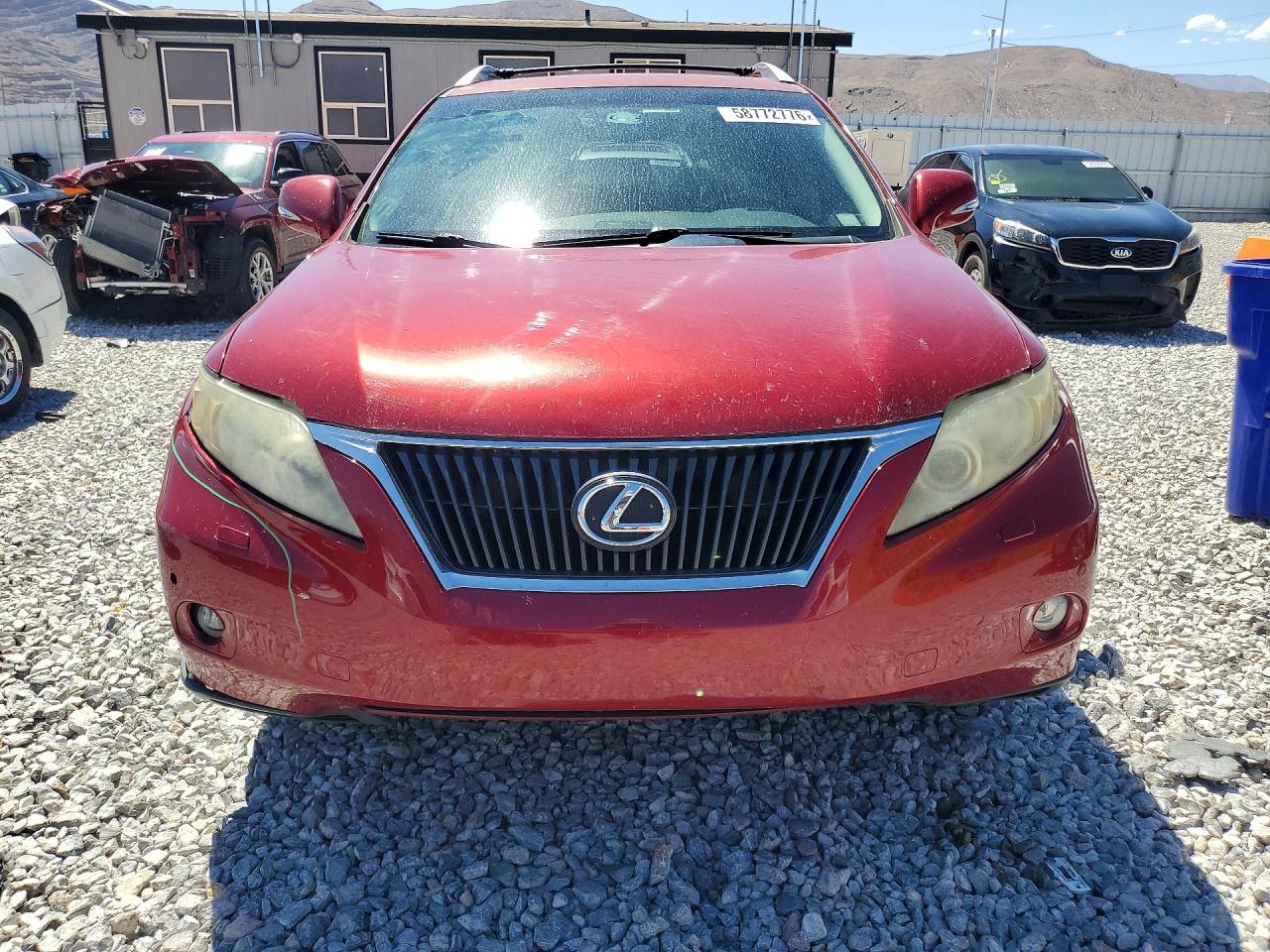 2010 Lexus Rx 350 Red vin: JTJZK1BA6A2002013