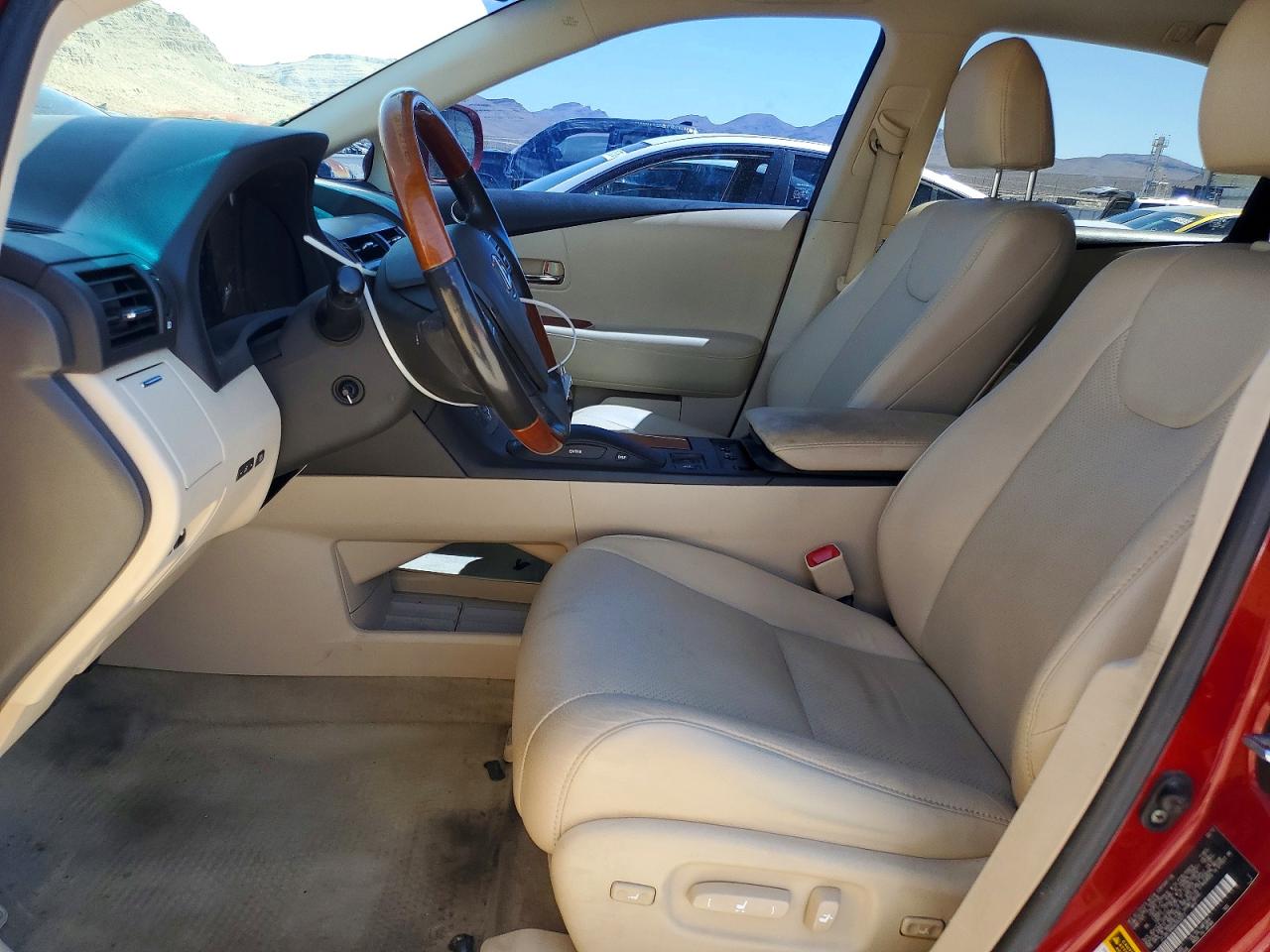 2010 Lexus Rx 350 Red vin: JTJZK1BA6A2002013