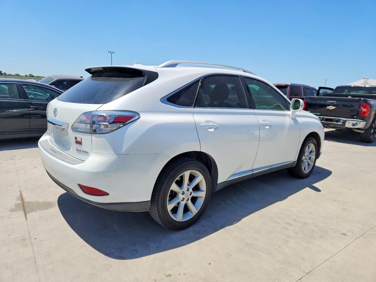 2010 Lexus Rx 350 Белый vin: JTJZK1BA6A2404923