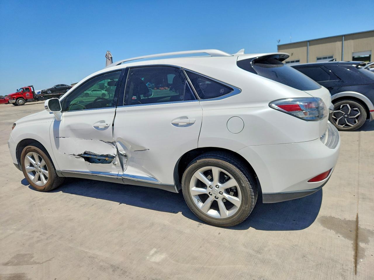 2010 Lexus Rx 350 Белый vin: JTJZK1BA6A2404923