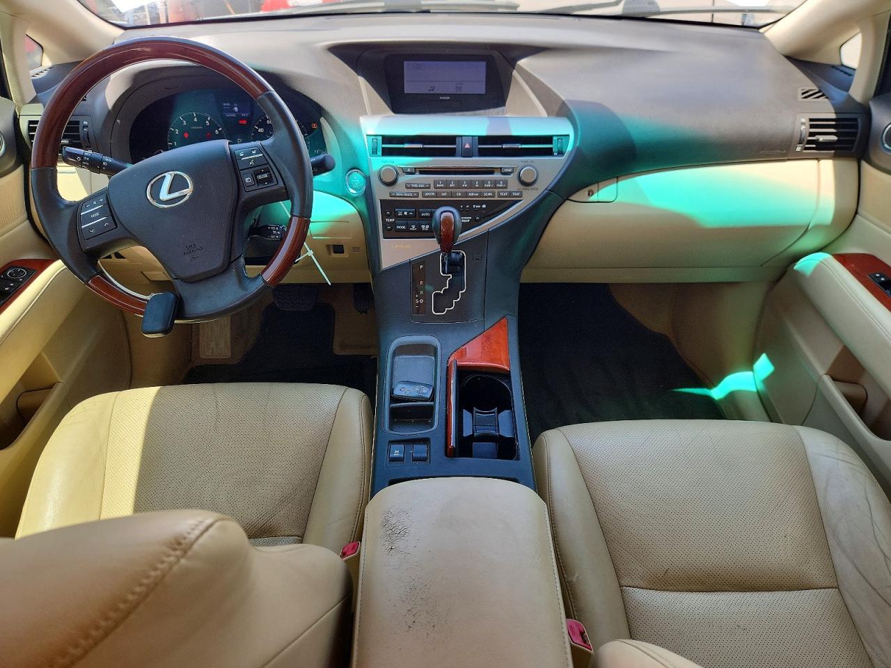 2010 Lexus Rx 350 Белый vin: JTJZK1BA6A2404923
