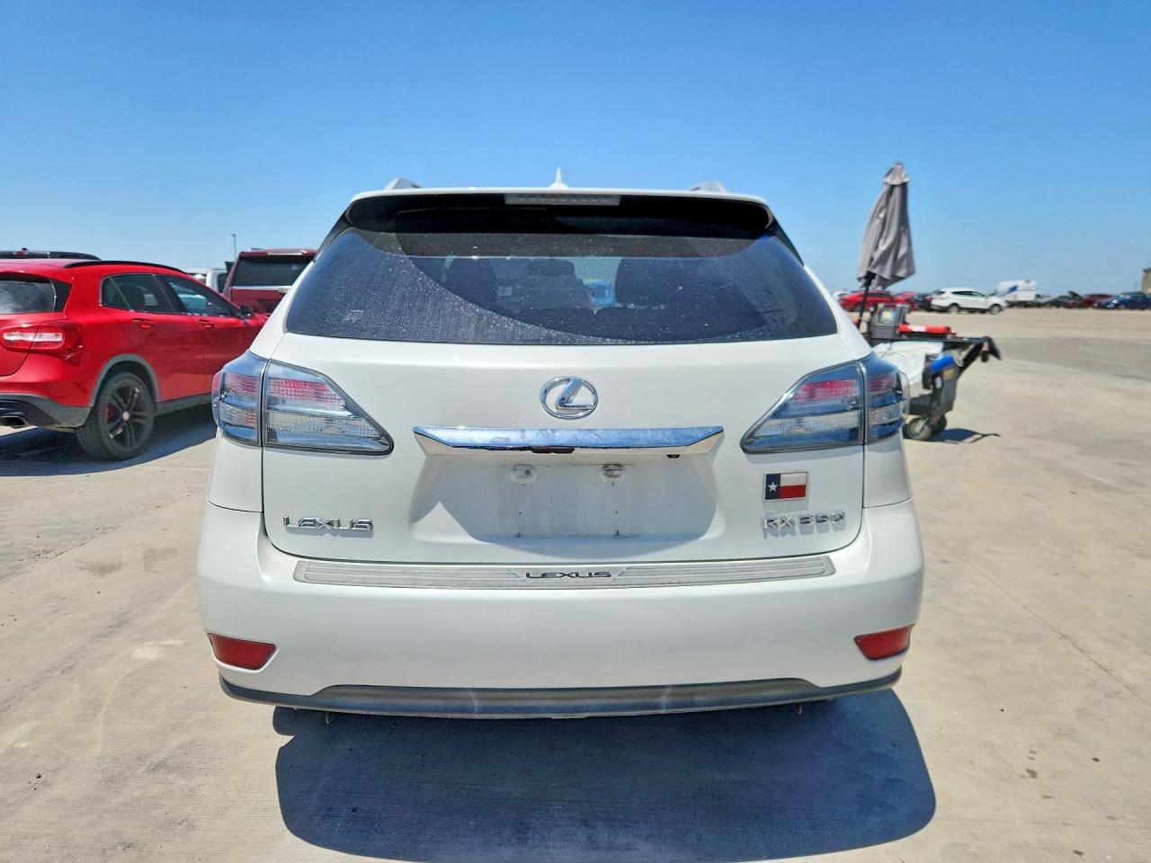 2010 Lexus Rx 350 Белый vin: JTJZK1BA6A2404923