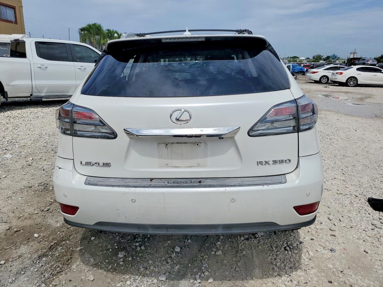 2010 Lexus Rx 350 White vin: JTJZK1BA6A2408020