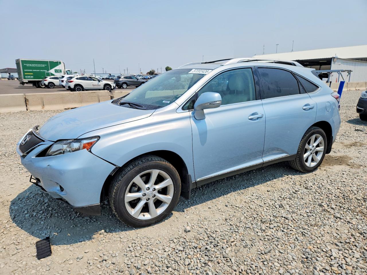 2012 Lexus Rx 350 Blue vin: JTJZK1BA6C2005948
