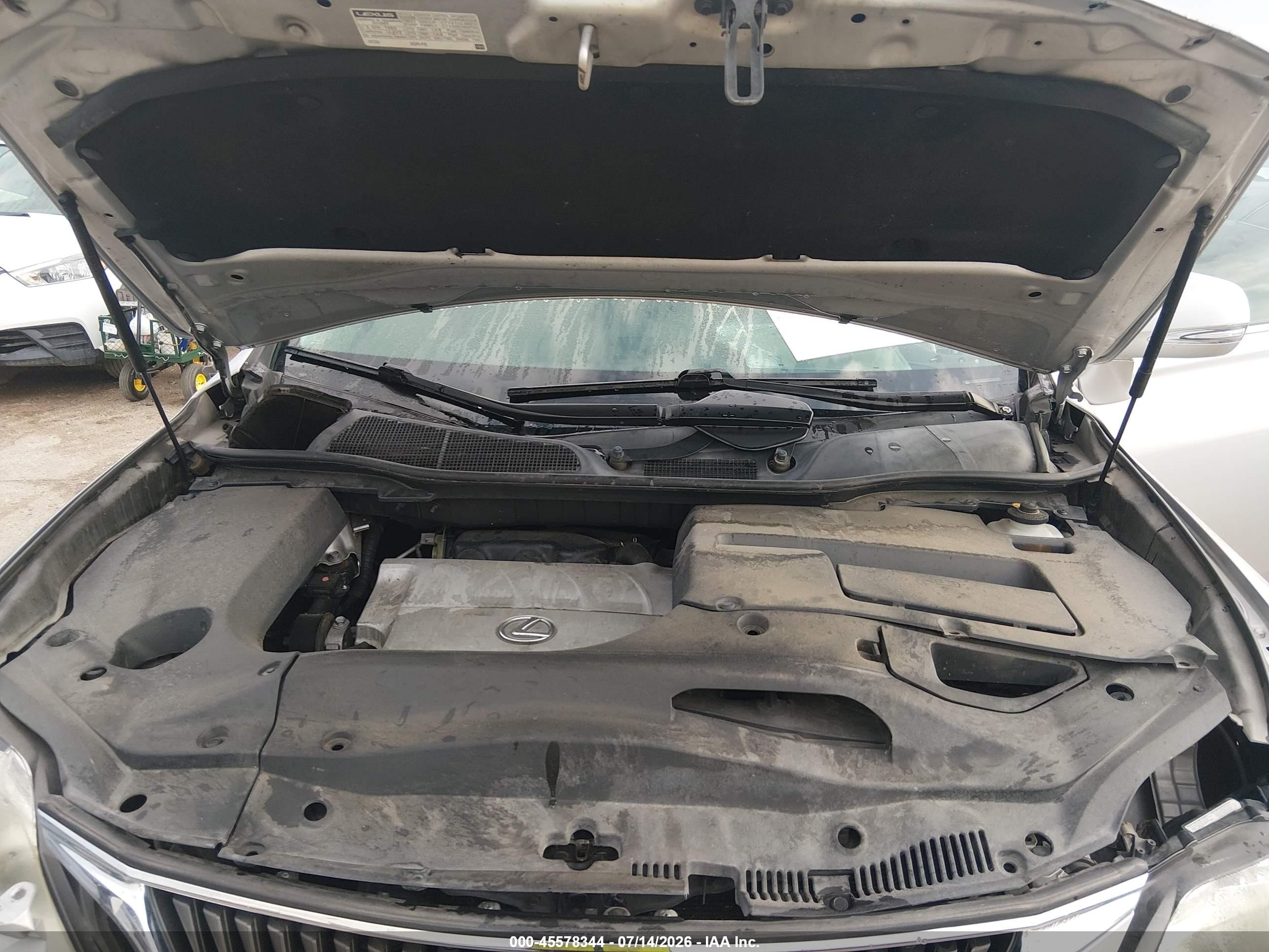 2012 Lexus Rx 350 Silver vin: JTJZK1BA6C2006145