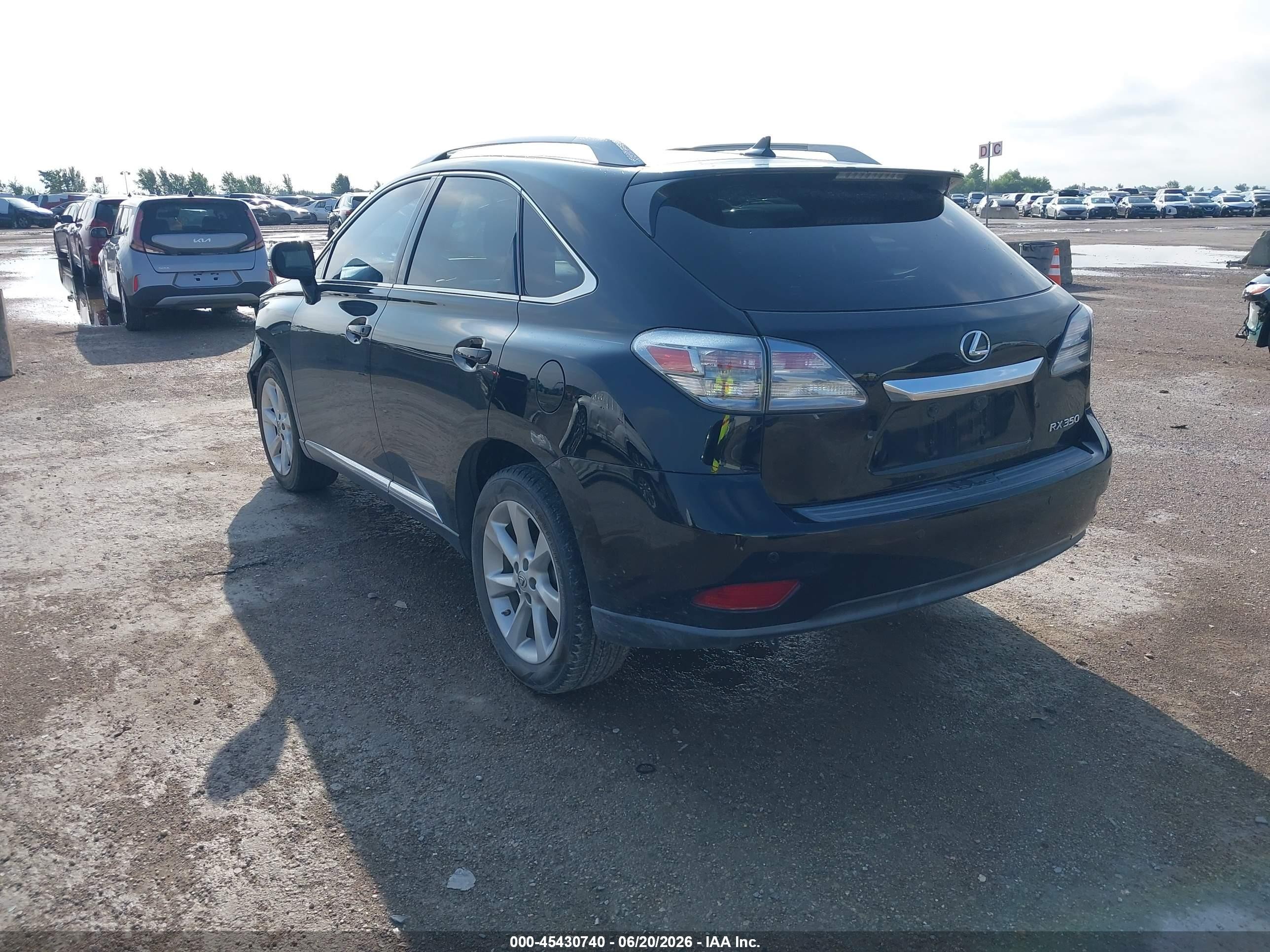 2012 Lexus Rx 350   Black vin: JTJZK1BA6C2413754