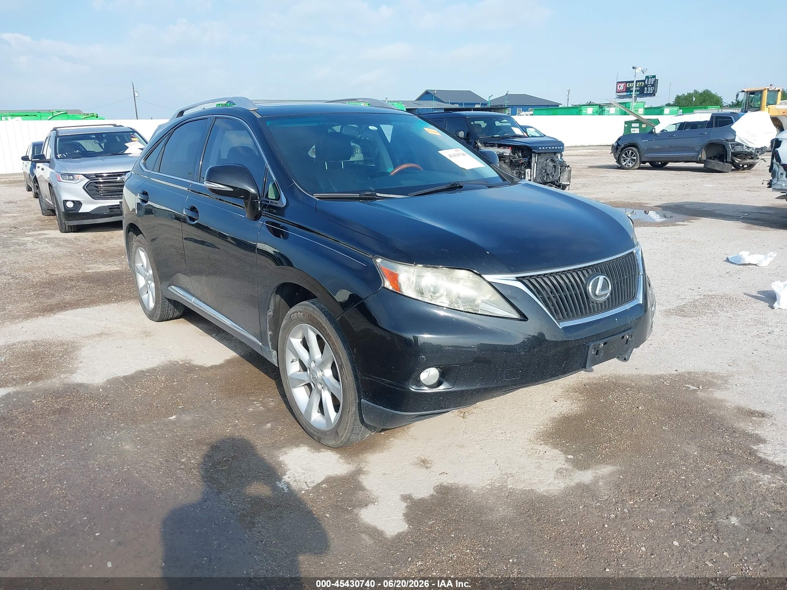 2012 Lexus Rx 350   Black vin: JTJZK1BA6C2413754