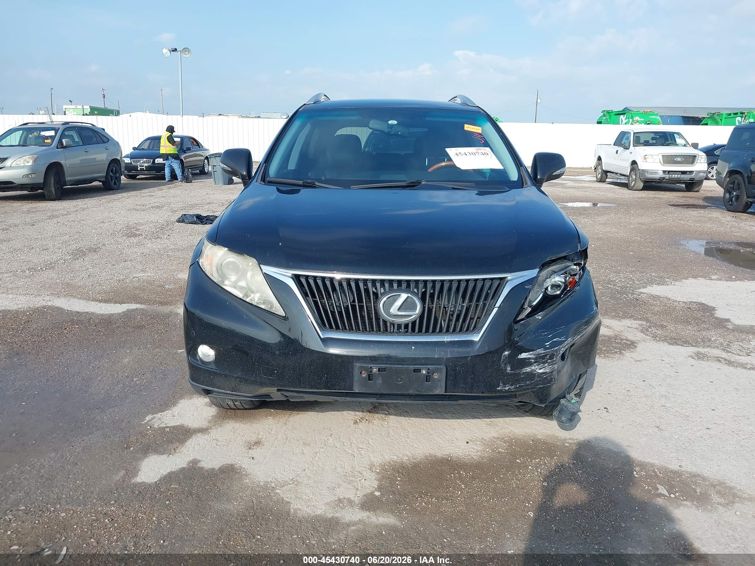2012 Lexus Rx 350   Black vin: JTJZK1BA6C2413754