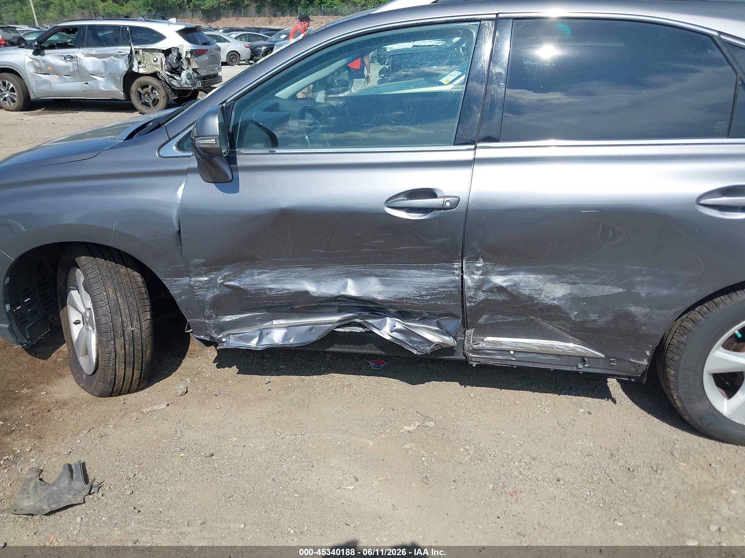 2013 Lexus Rx 350   Gray vin: JTJZK1BA6D2414954