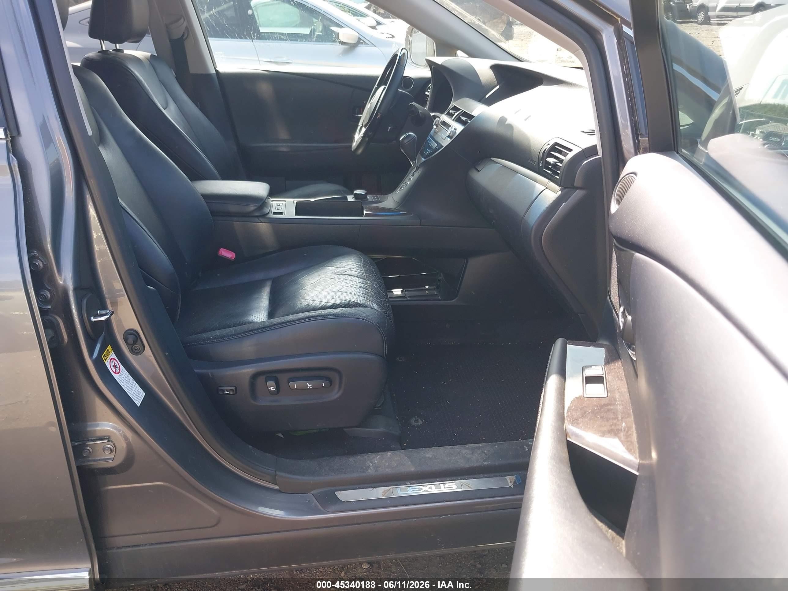 2013 Lexus Rx 350   Gray vin: JTJZK1BA6D2414954