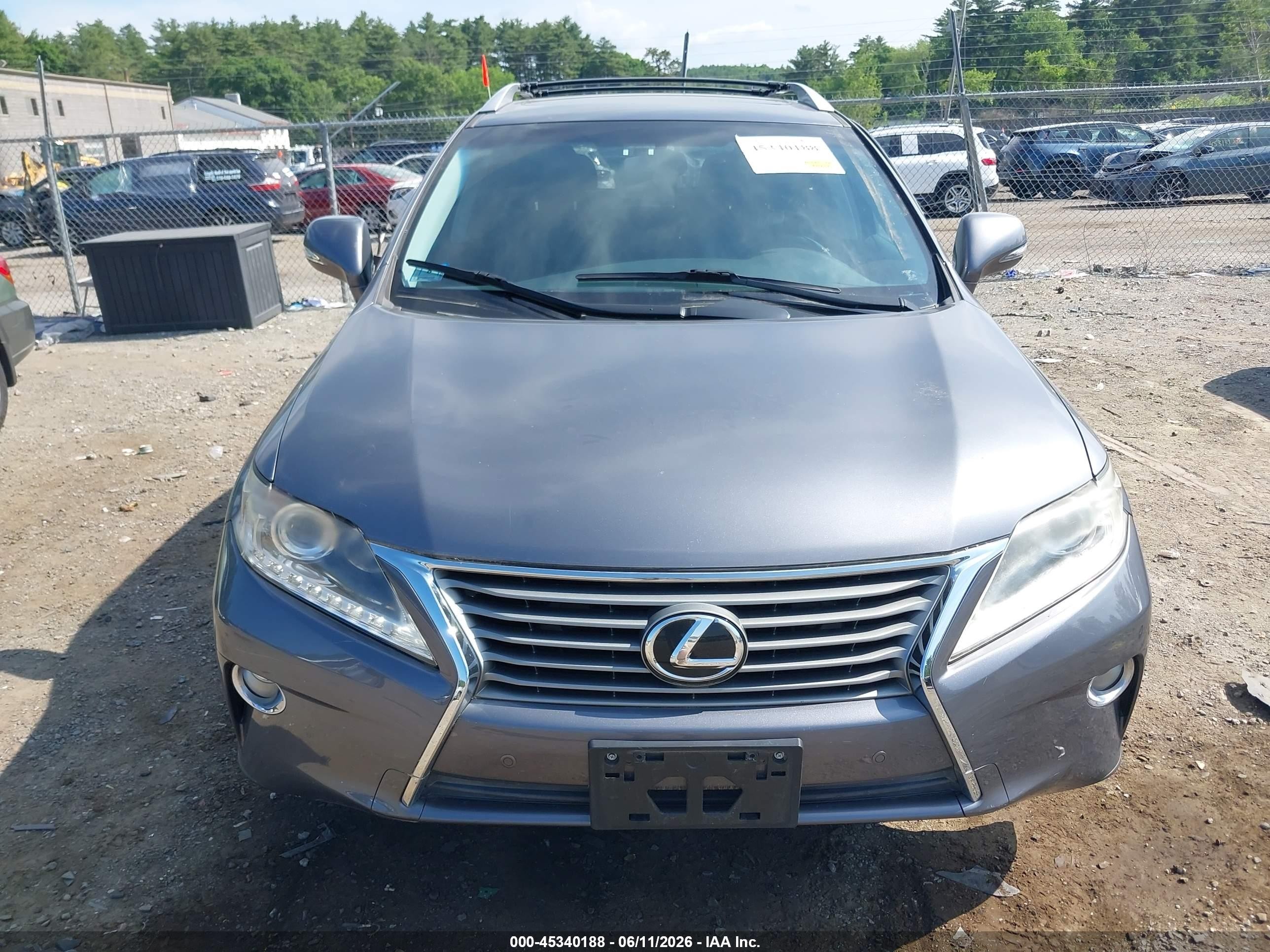 2013 Lexus Rx 350   Gray vin: JTJZK1BA6D2414954