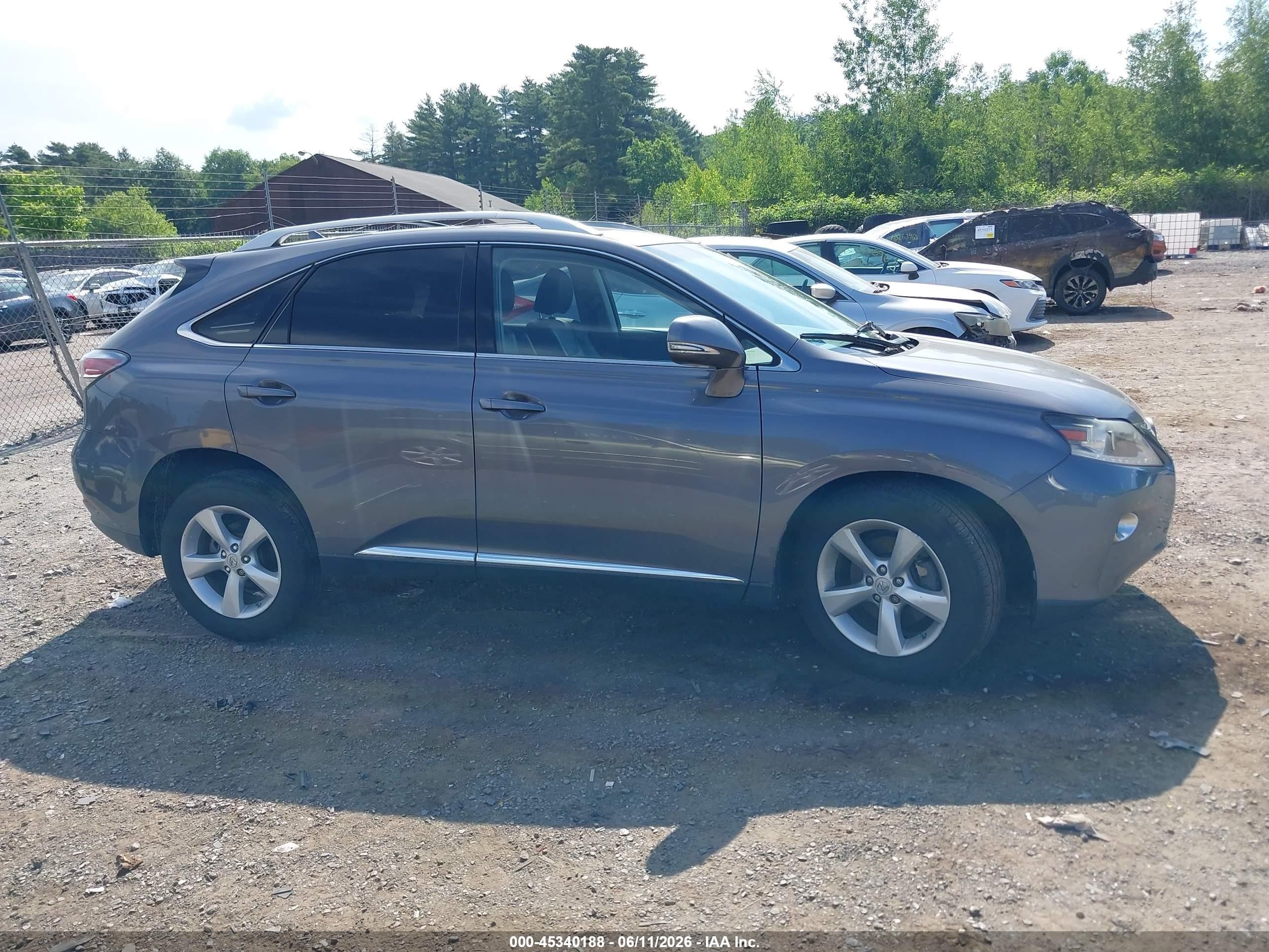 2013 Lexus Rx 350   Gray vin: JTJZK1BA6D2414954