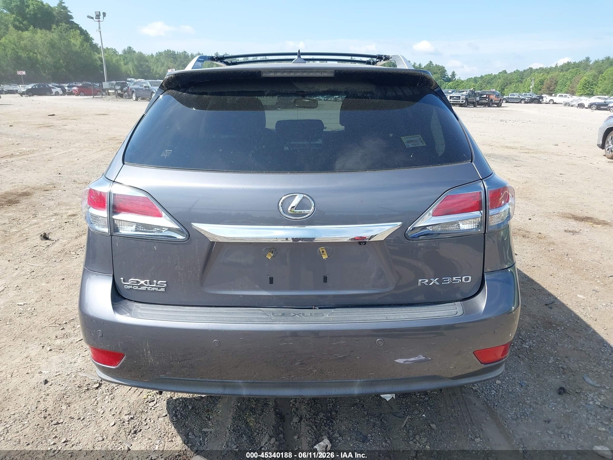 2013 Lexus Rx 350   Gray vin: JTJZK1BA6D2414954