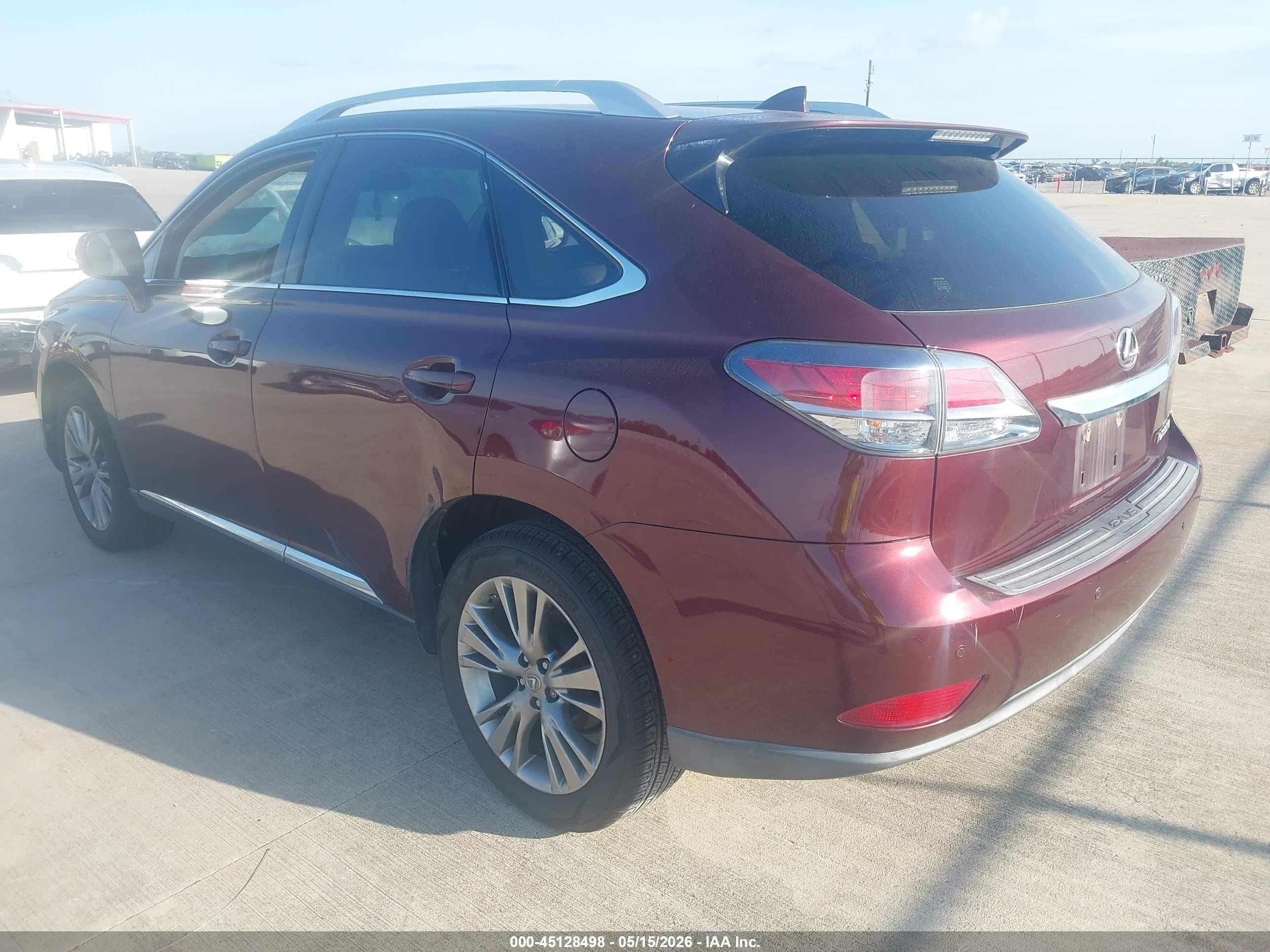 2014 Lexus Rx 350 Burgundy vin: JTJZK1BA6E2419783