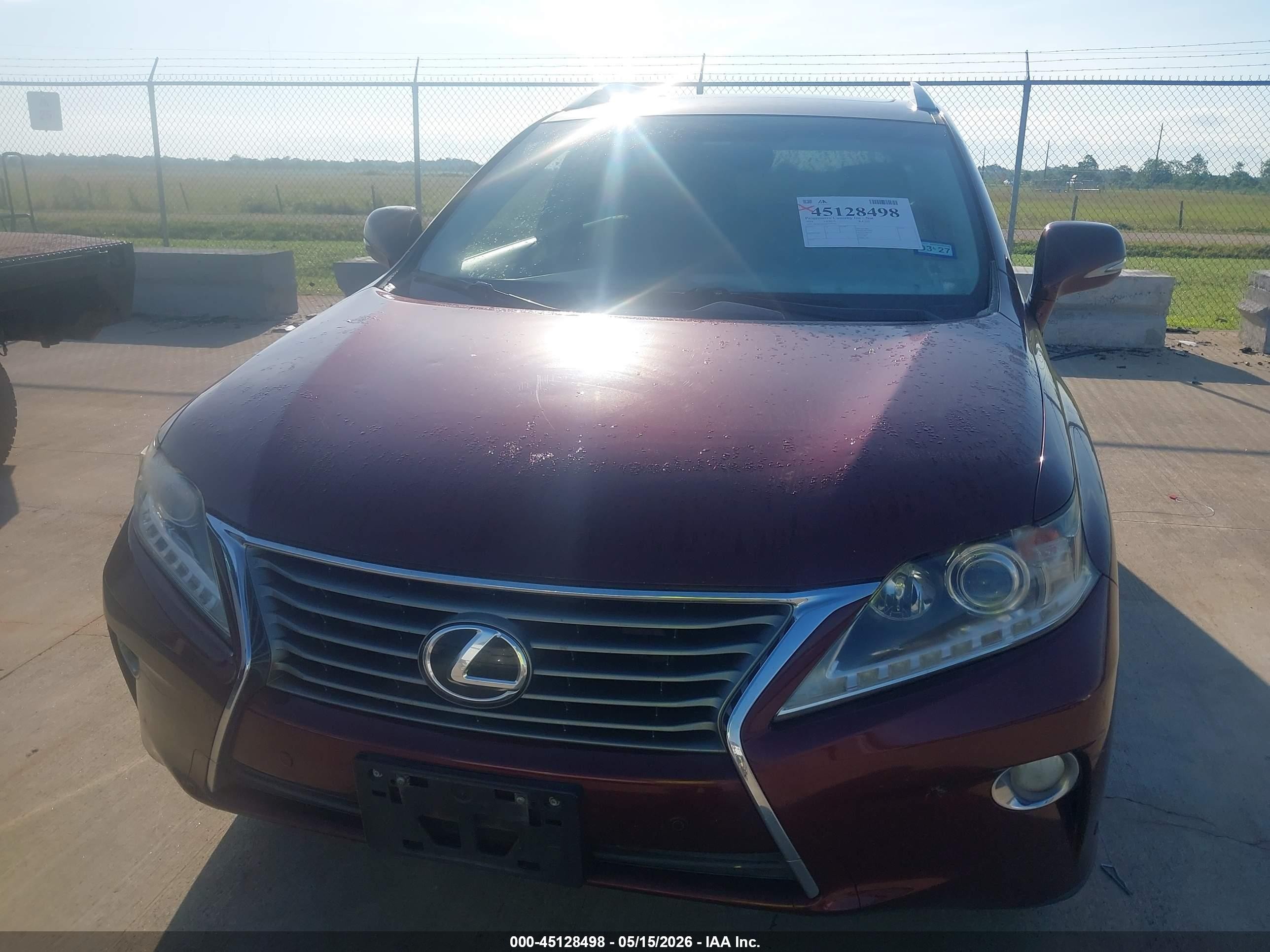 2014 Lexus Rx 350 Burgundy vin: JTJZK1BA6E2419783