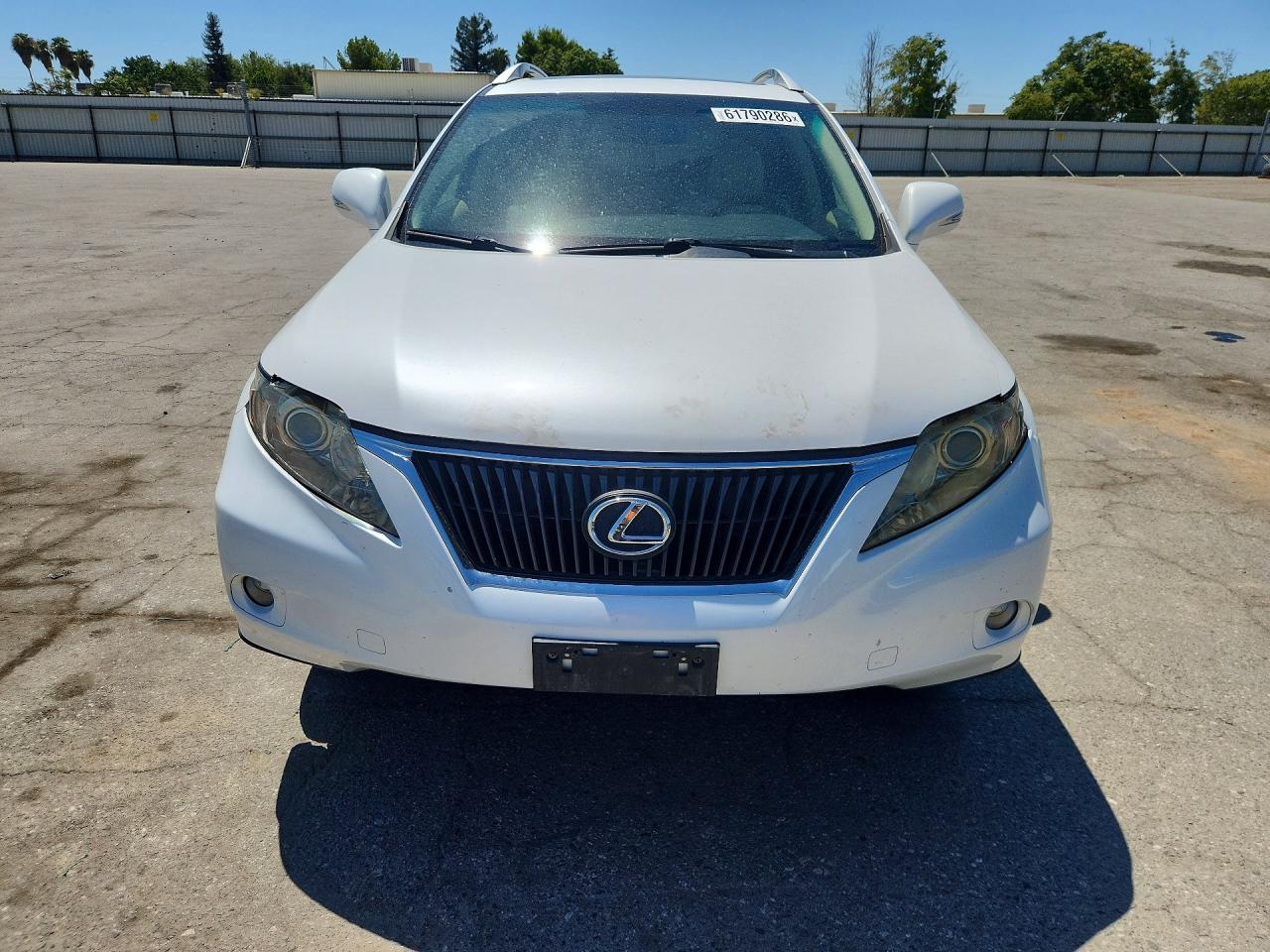 2010 Lexus Rx 350 White vin: JTJZK1BA7A2402369