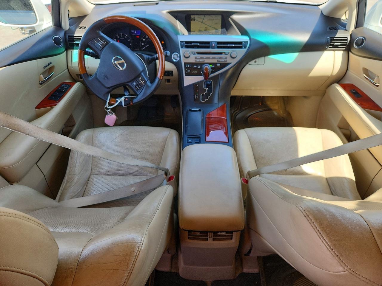 2010 Lexus Rx 350 White vin: JTJZK1BA7A2402369