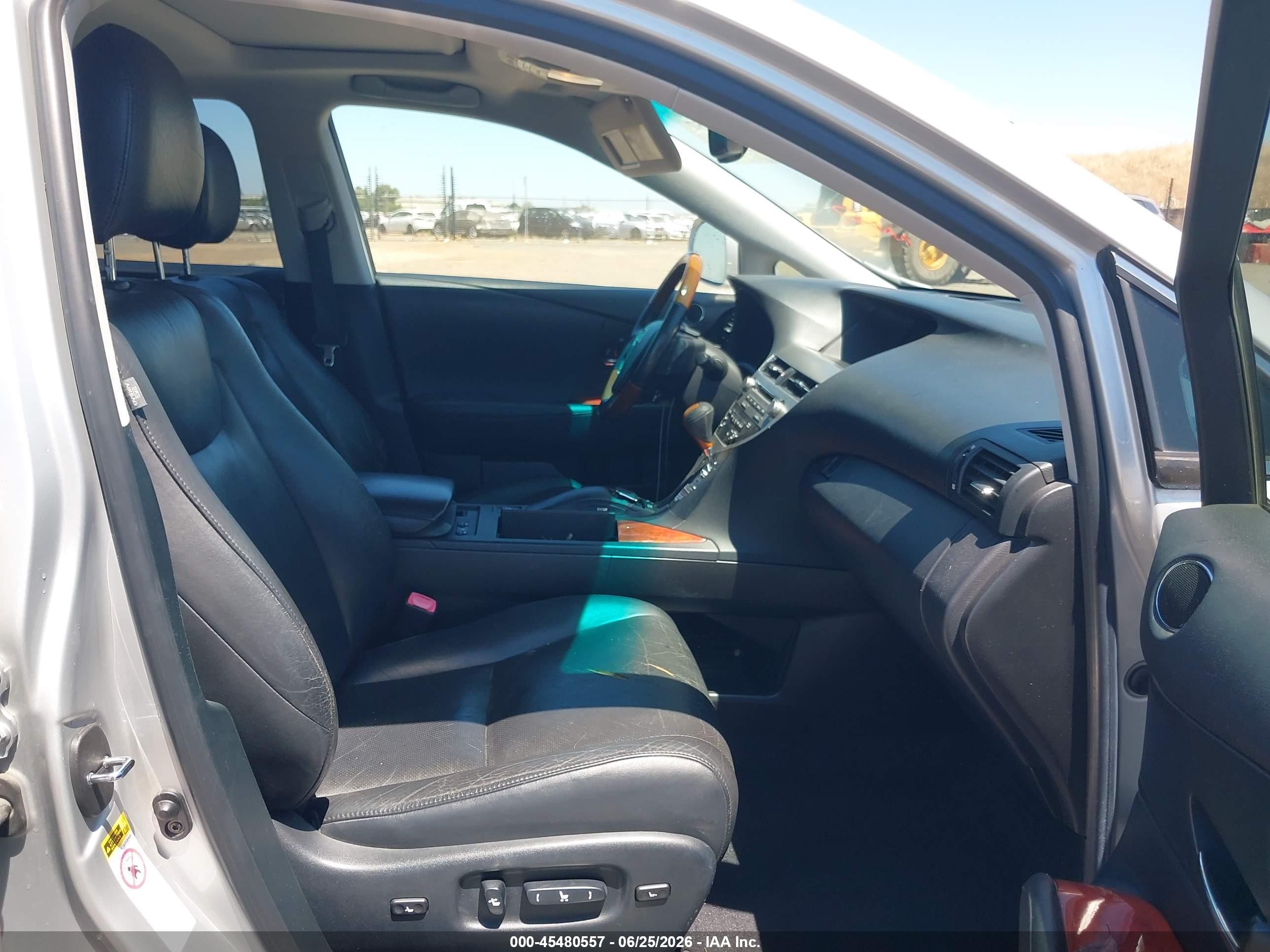 2010 Lexus Rx 350 Silver vin: JTJZK1BA7A2407457