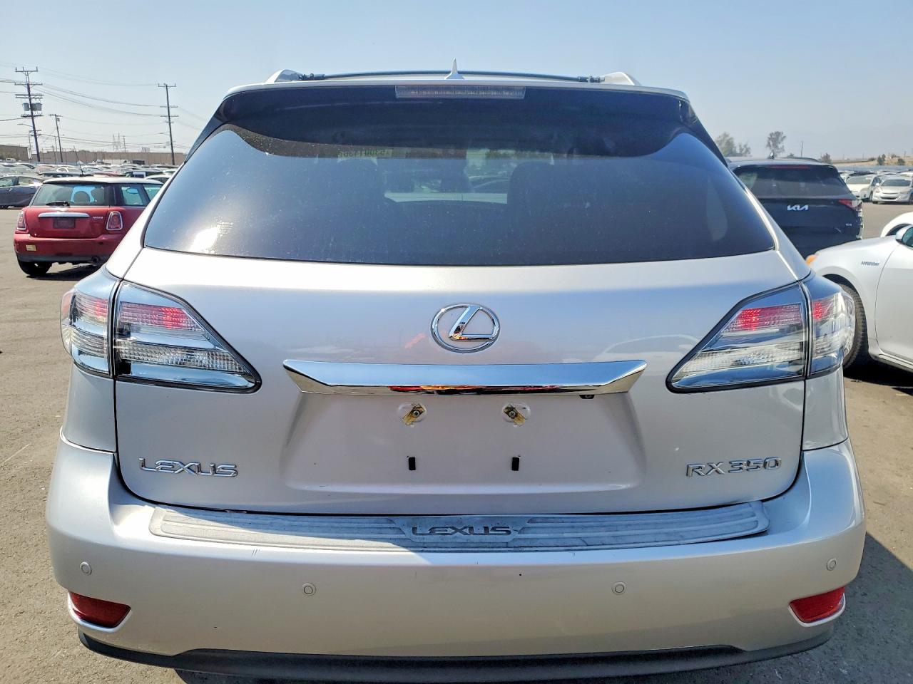 2010 Lexus Rx 350 Silver vin: JTJZK1BA7A2410097