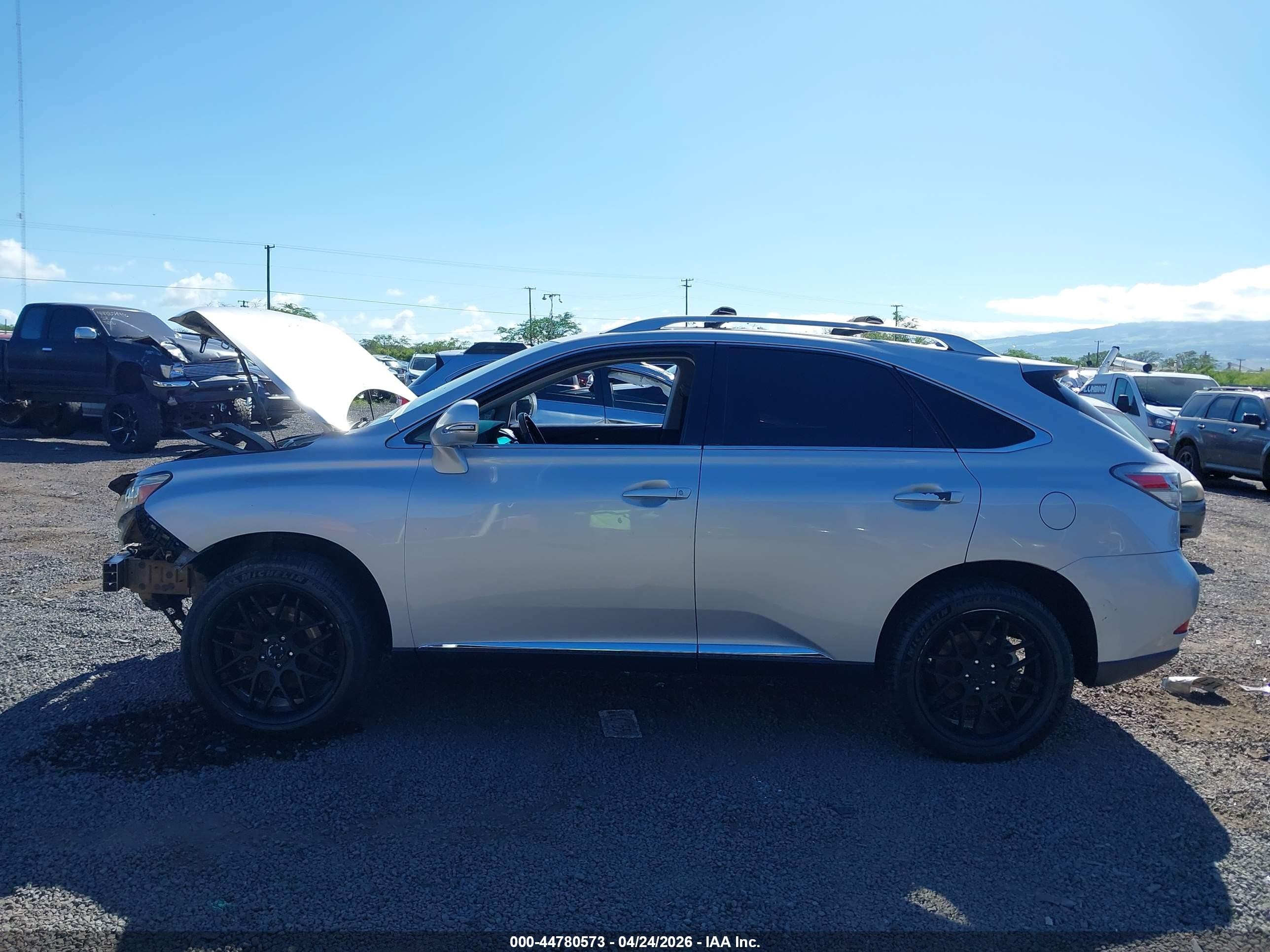 2012 Lexus Rx 350   Silver vin: JTJZK1BA7C2414279