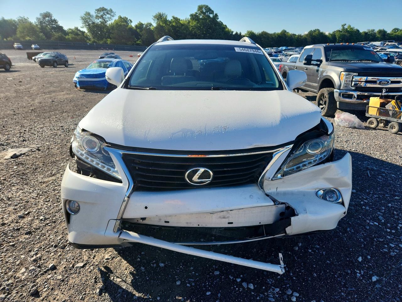2014 Lexus Rx 350 White vin: JTJZK1BA7E2013799