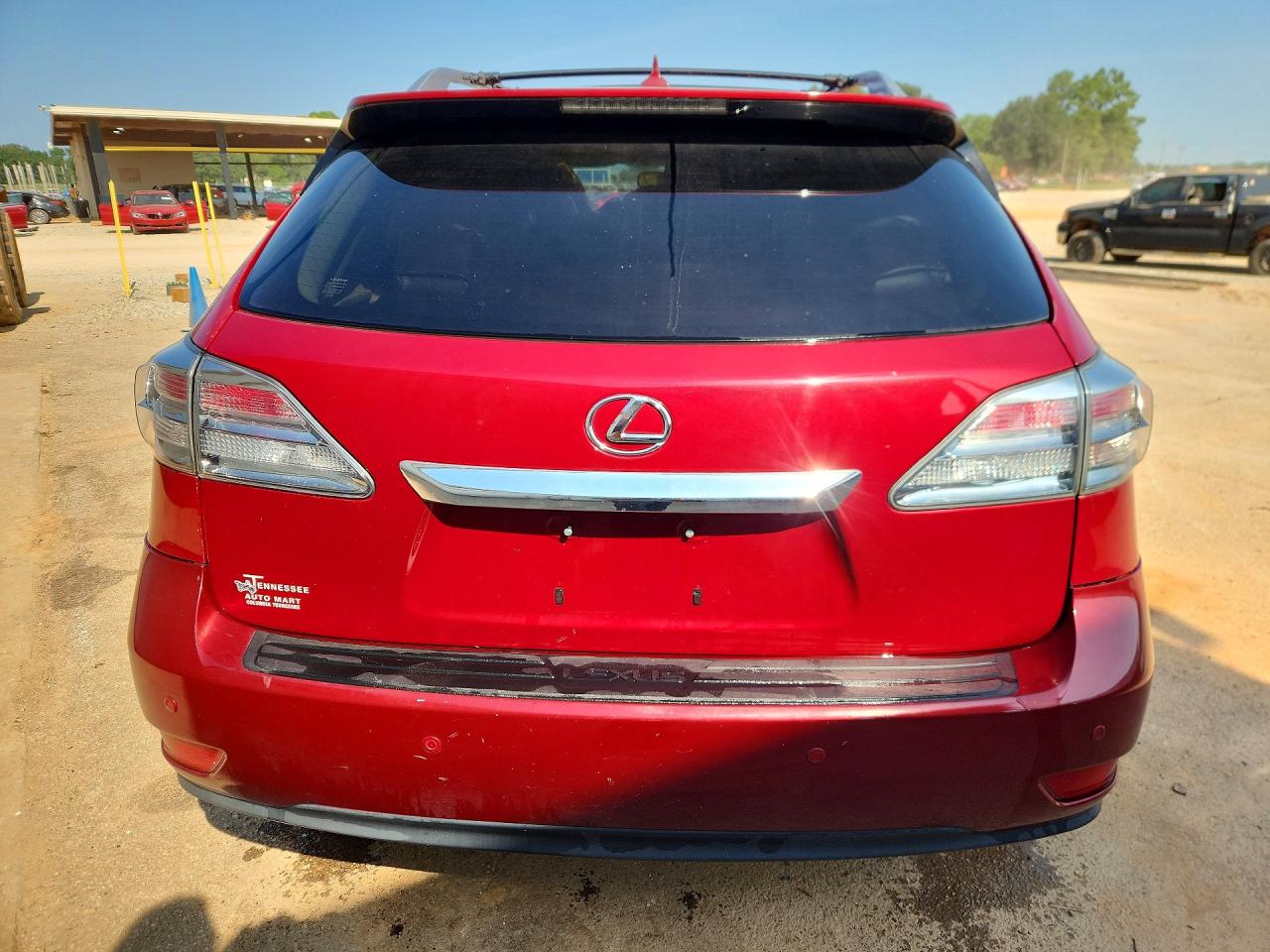 2010 Lexus Rx 350 Red vin: JTJZK1BA8A2001994