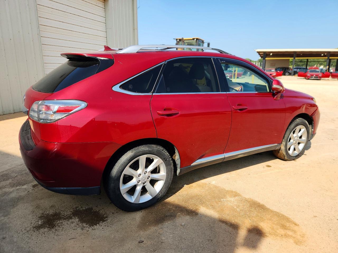 2010 Lexus Rx 350 Red vin: JTJZK1BA8A2001994