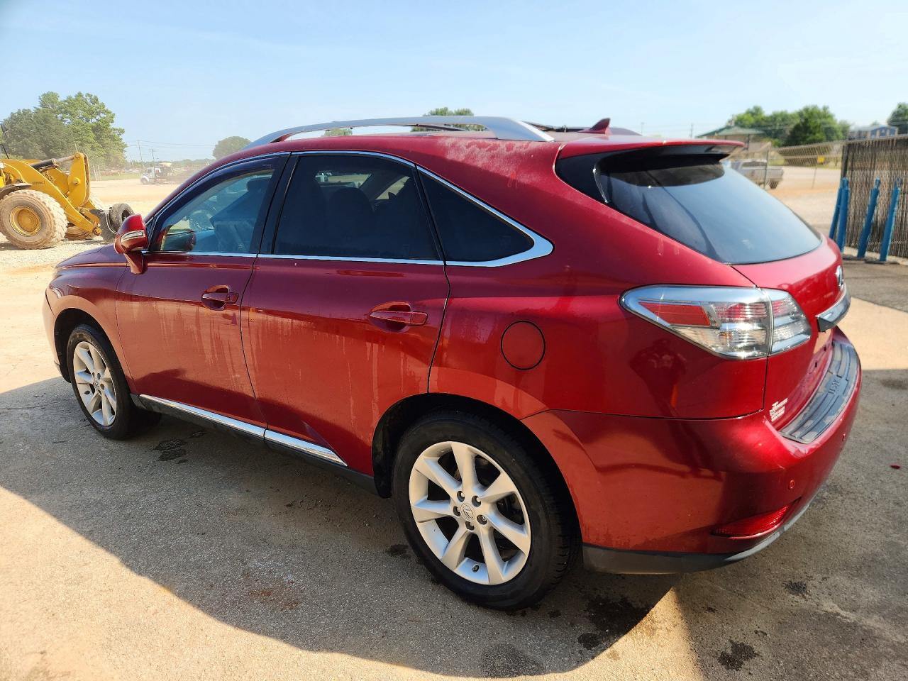 2010 Lexus Rx 350 Red vin: JTJZK1BA8A2001994