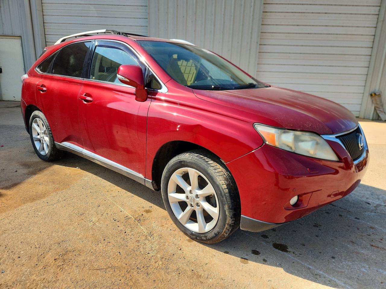 2010 Lexus Rx 350 Red vin: JTJZK1BA8A2001994