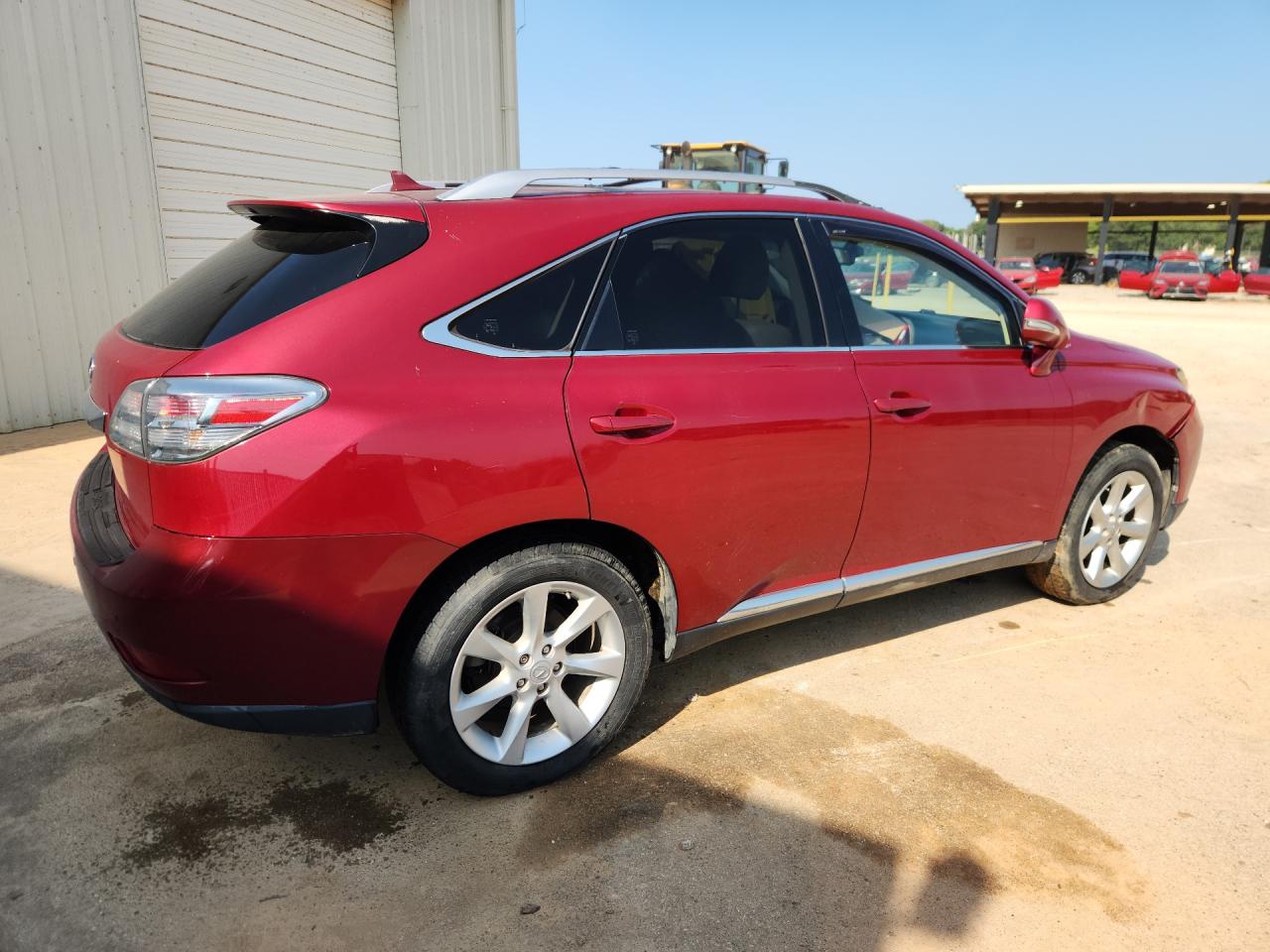 2010 Lexus Rx 350 Red vin: JTJZK1BA8A2001994 Damage: Right Qtr Panel, Chipped, 2