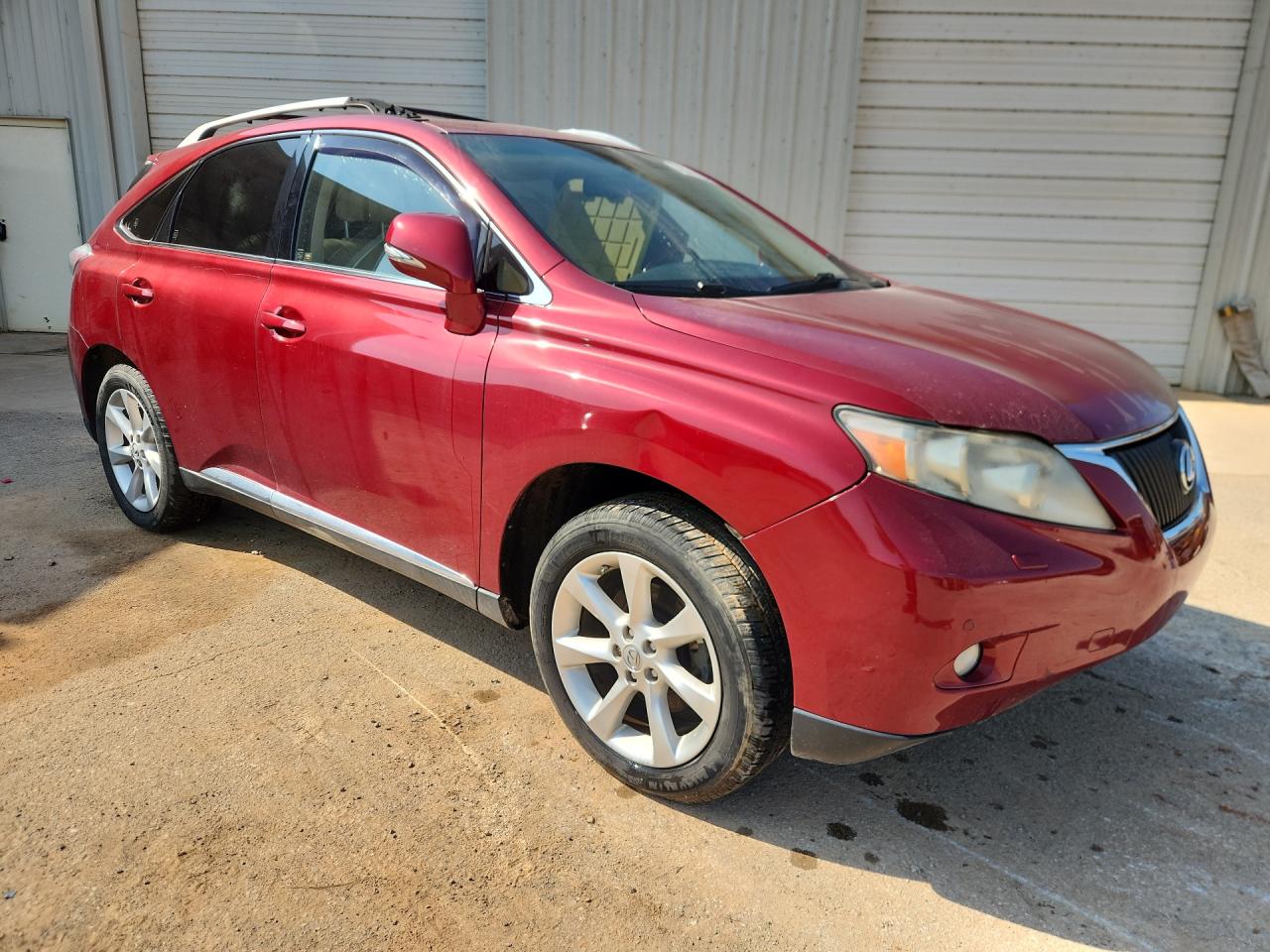 2010 Lexus Rx 350 Red vin: JTJZK1BA8A2001994 Damage: Right Front Fender, Dent(S) W/ Paint Dmg, > 12 Inches