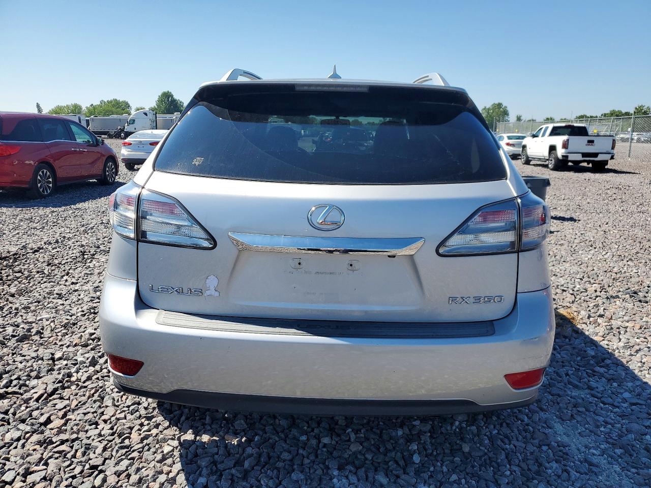 2010 Lexus Rx 350 Silver vin: JTJZK1BA8A2400632