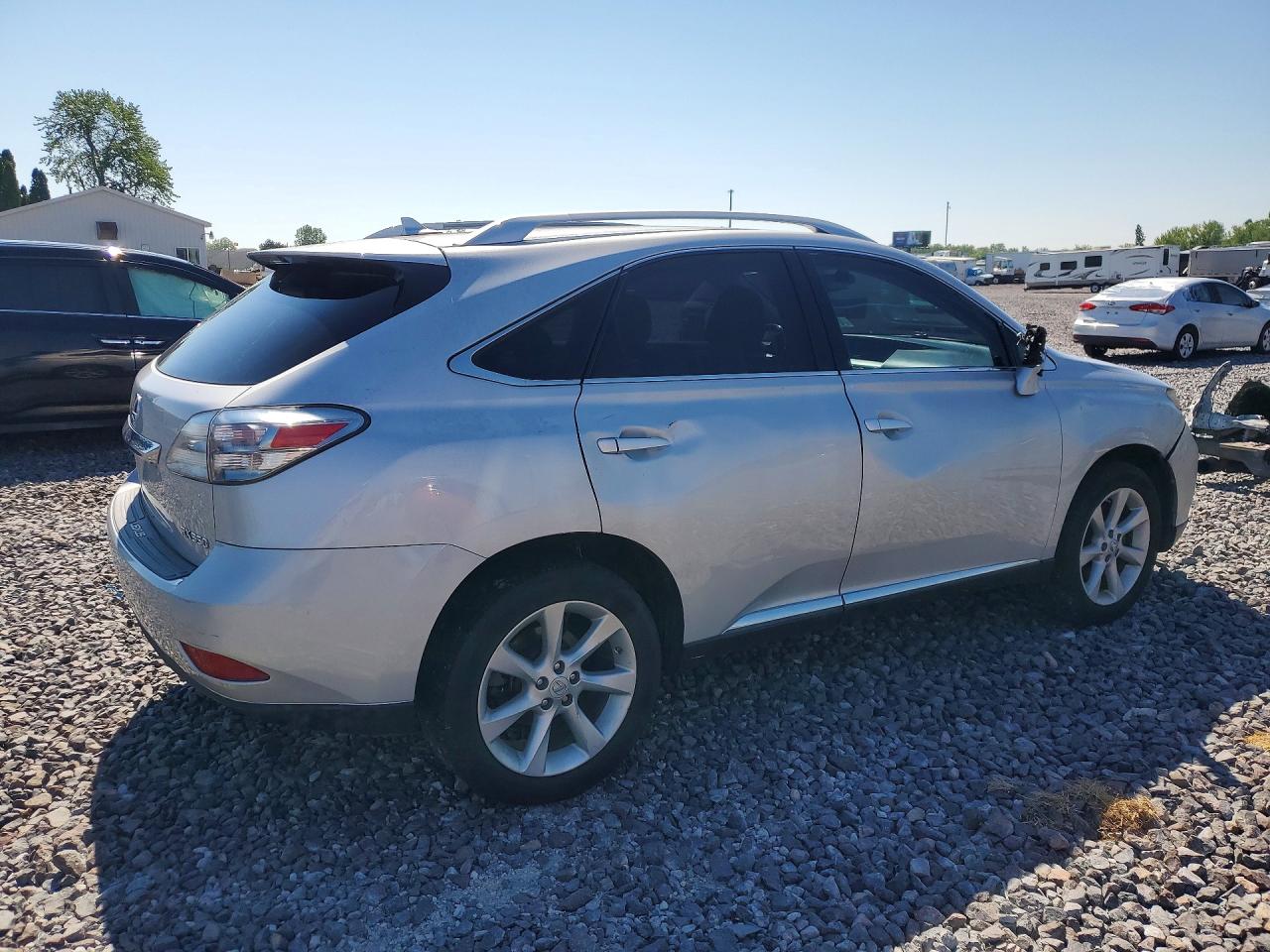 2010 Lexus Rx 350 Silver vin: JTJZK1BA8A2400632