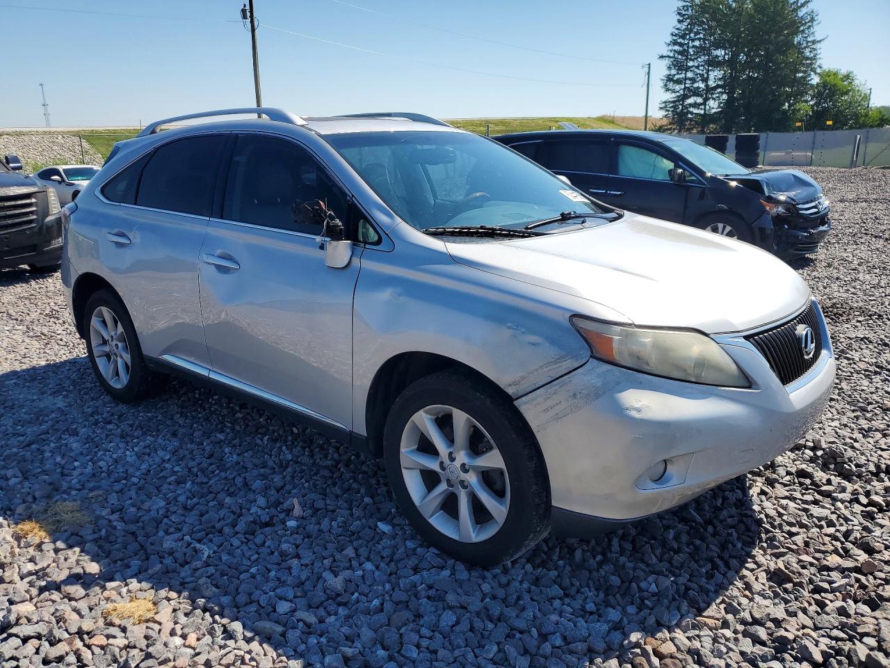 2010 Lexus Rx 350 Silver vin: JTJZK1BA8A2400632