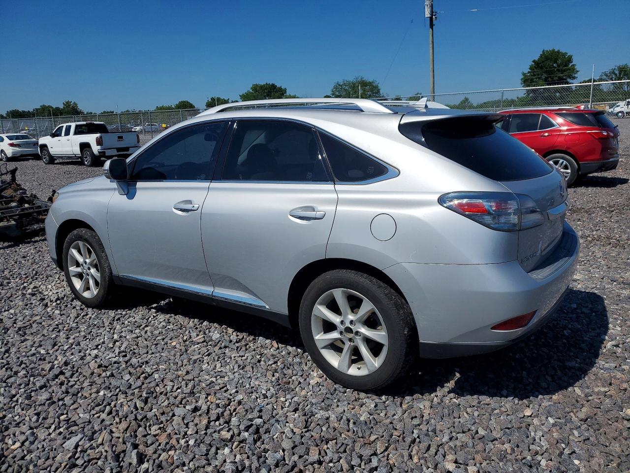2010 Lexus Rx 350 Silver vin: JTJZK1BA8A2400632